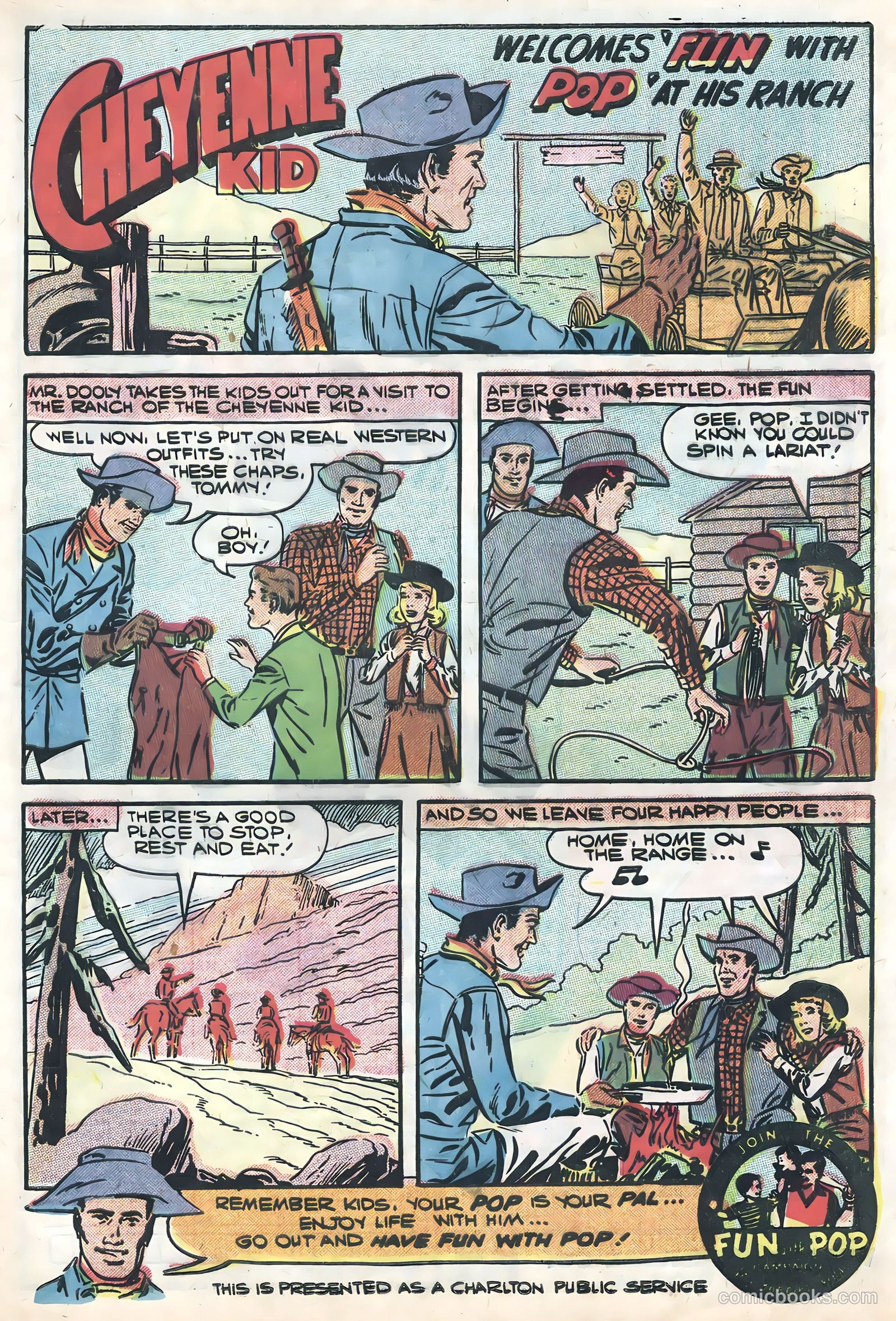 Outlaws of the West #16 (1958) — page 33 of 36