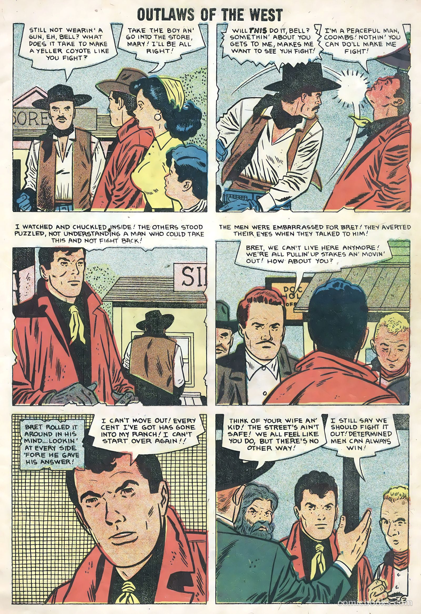 Outlaws of the West #17 (1958) — page 5 of 36