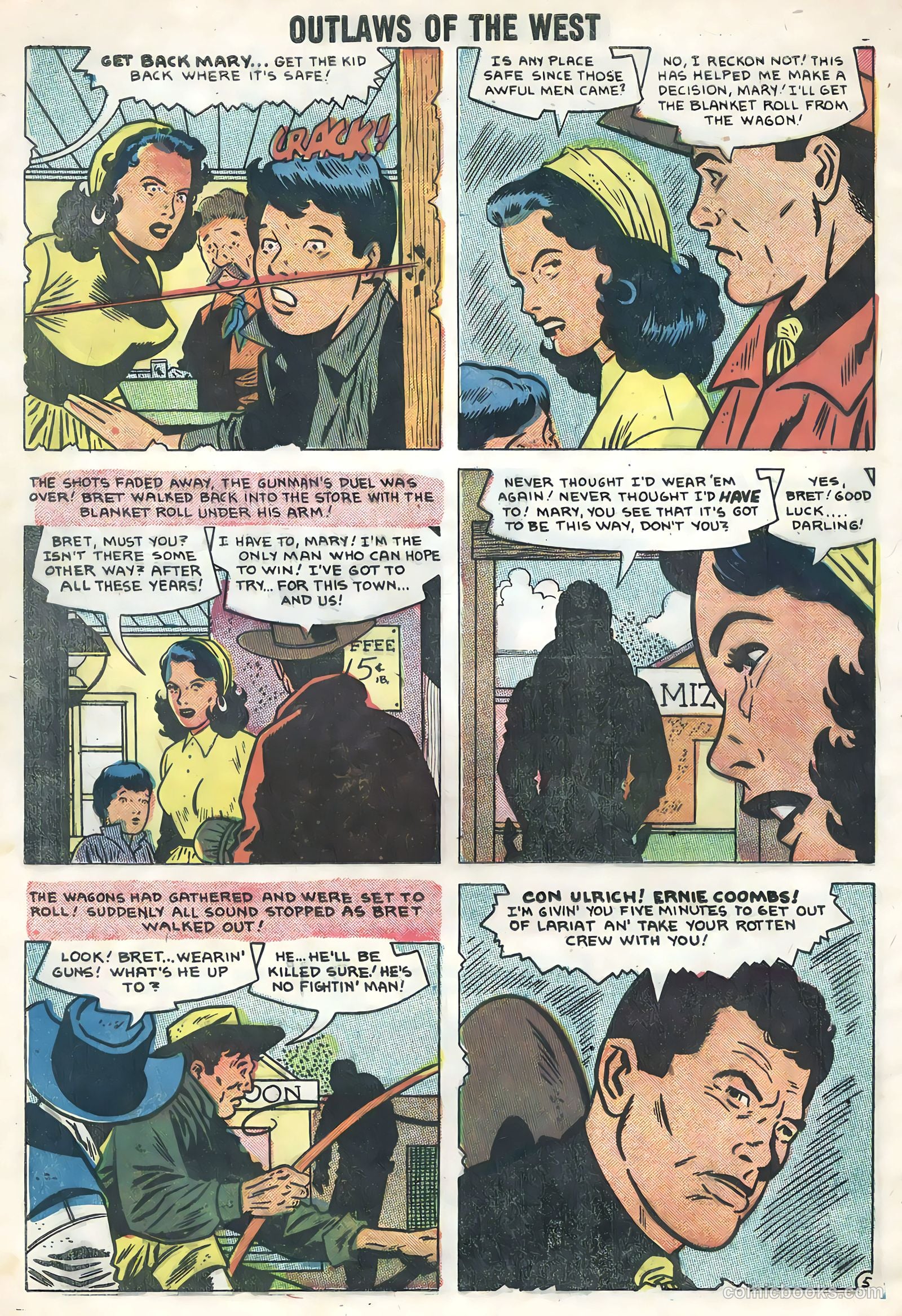 Outlaws of the West #17 (1958) — page 8 of 36