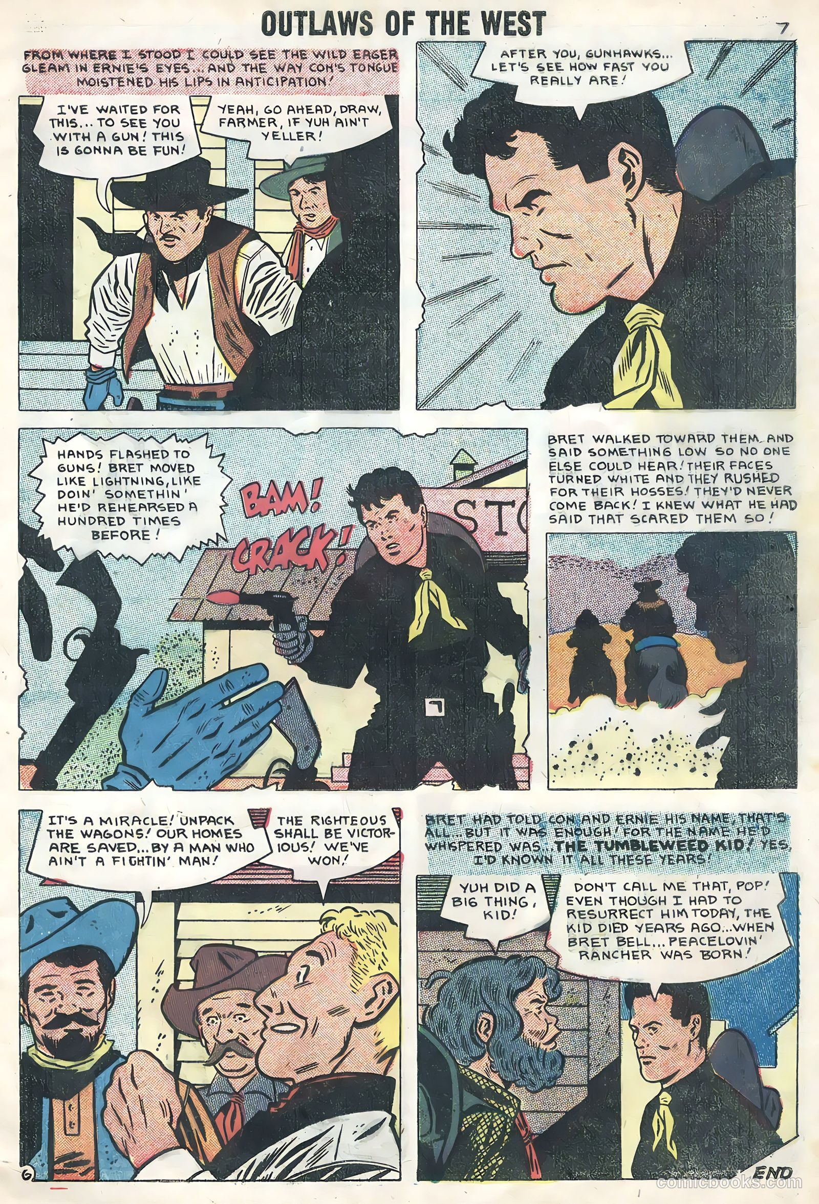 Outlaws of the West #17 (1958) — page 9 of 36