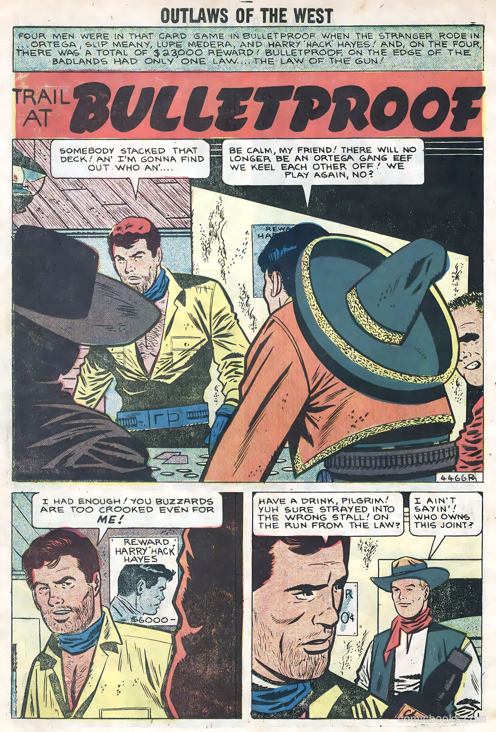 Outlaws of the West #17 (1958) — page 10 of 36