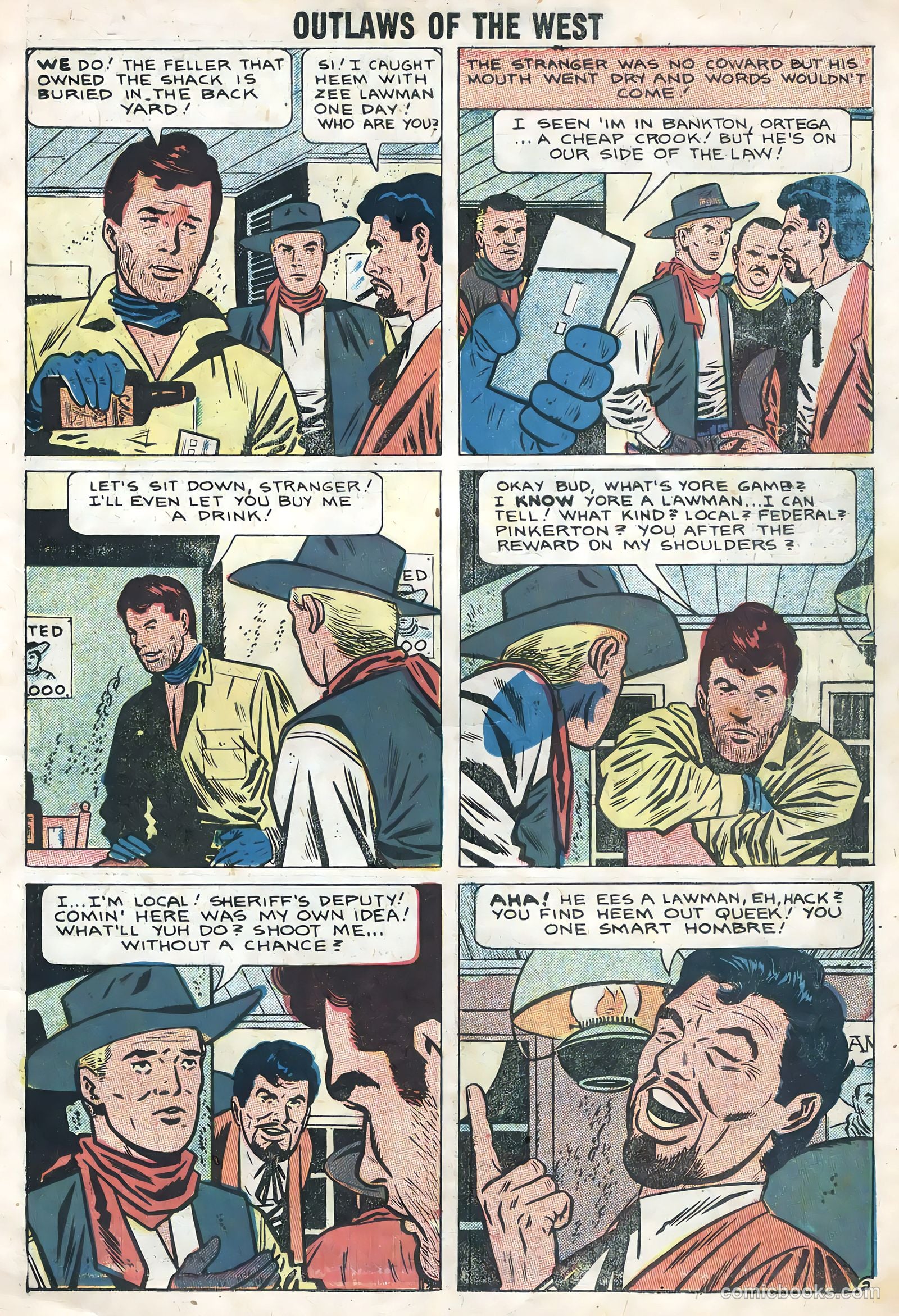 Outlaws of the West #17 (1958) — page 11 of 36