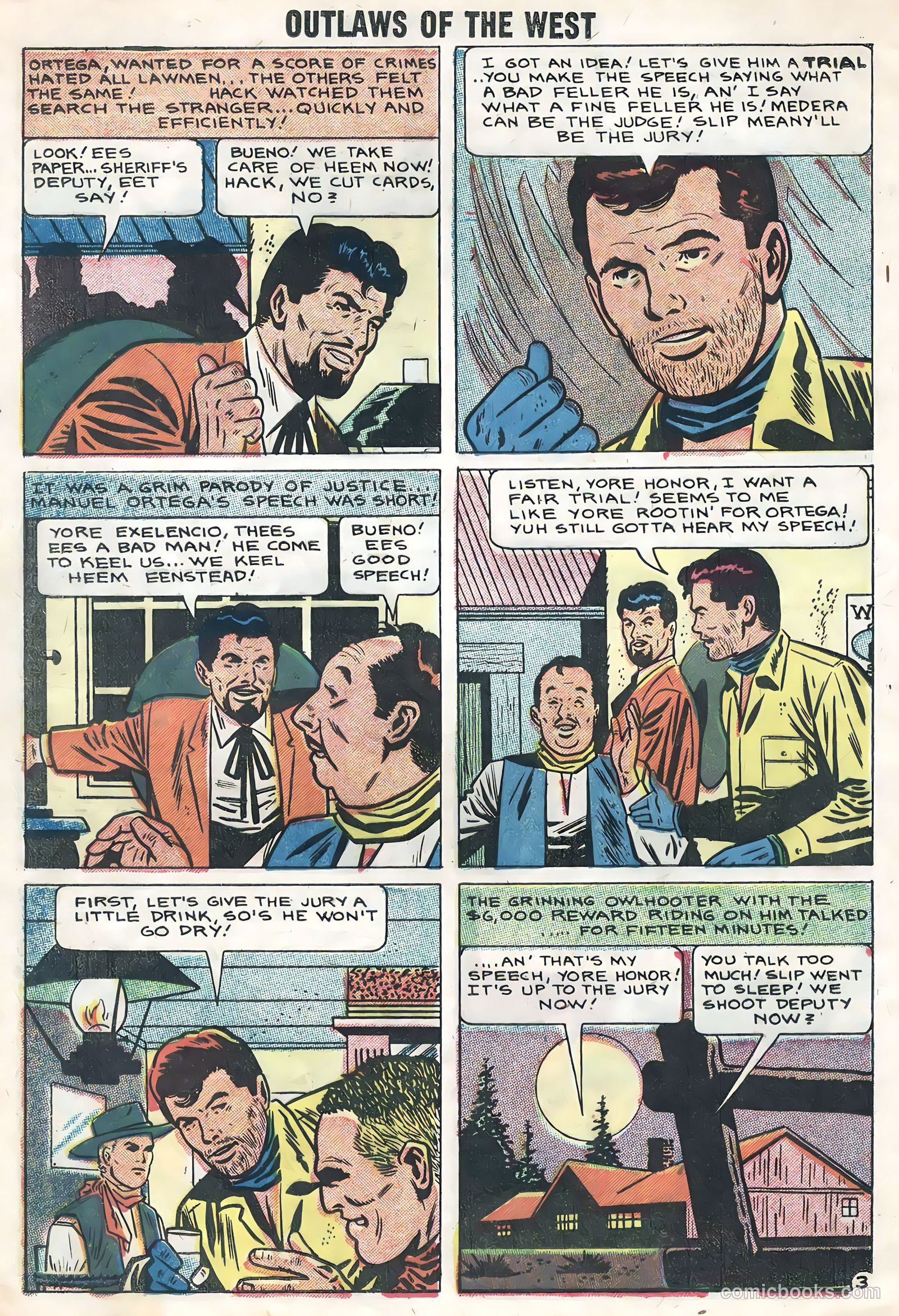 Outlaws of the West #17 (1958) — page 12 of 36