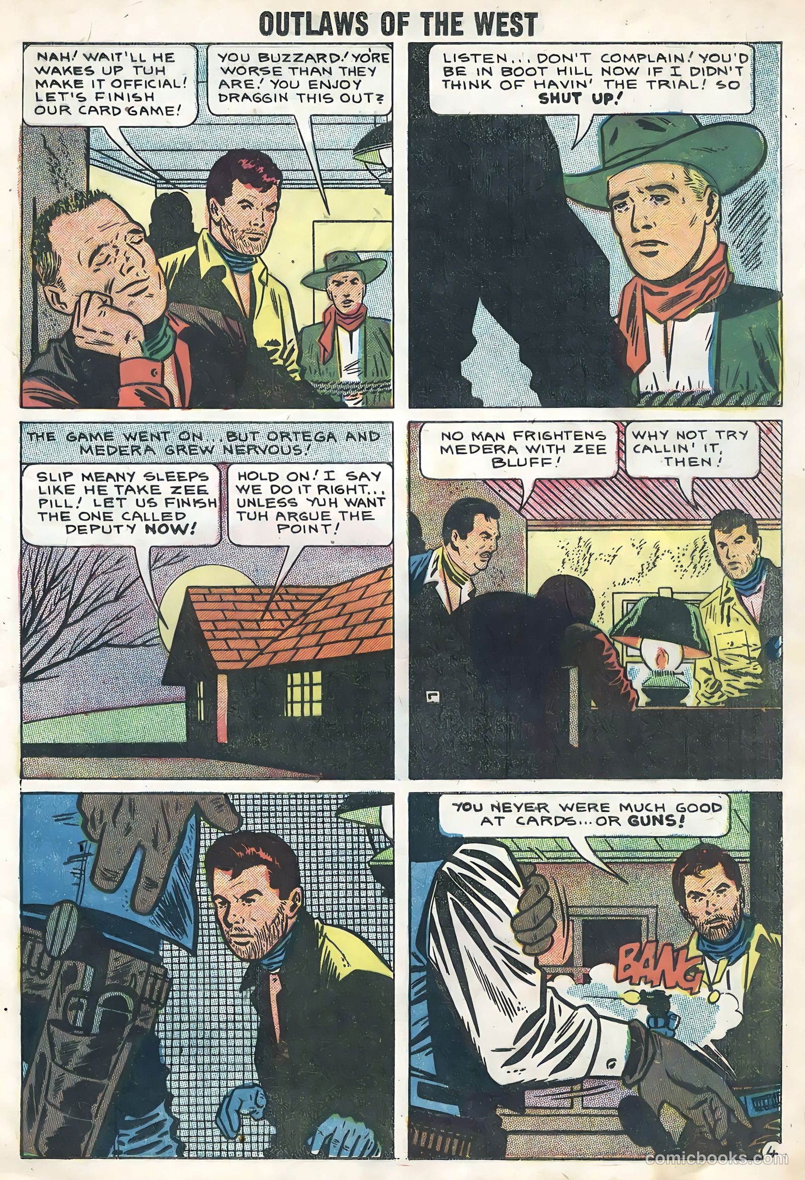 Outlaws of the West #17 (1958) — page 13 of 36