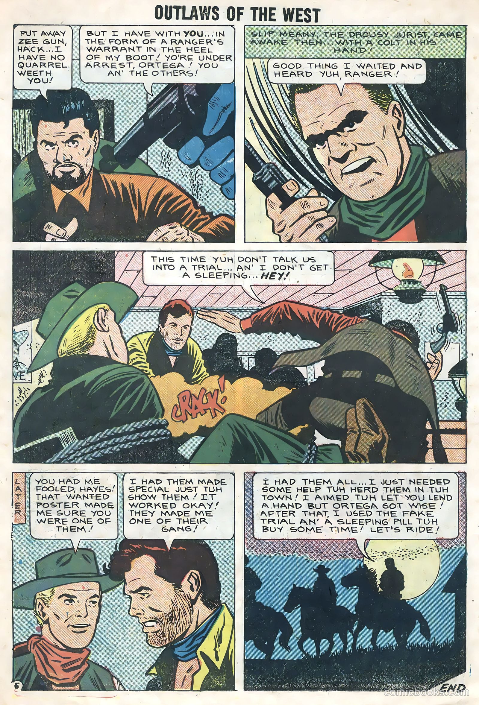 Outlaws of the West #17 (1958) — page 14 of 36