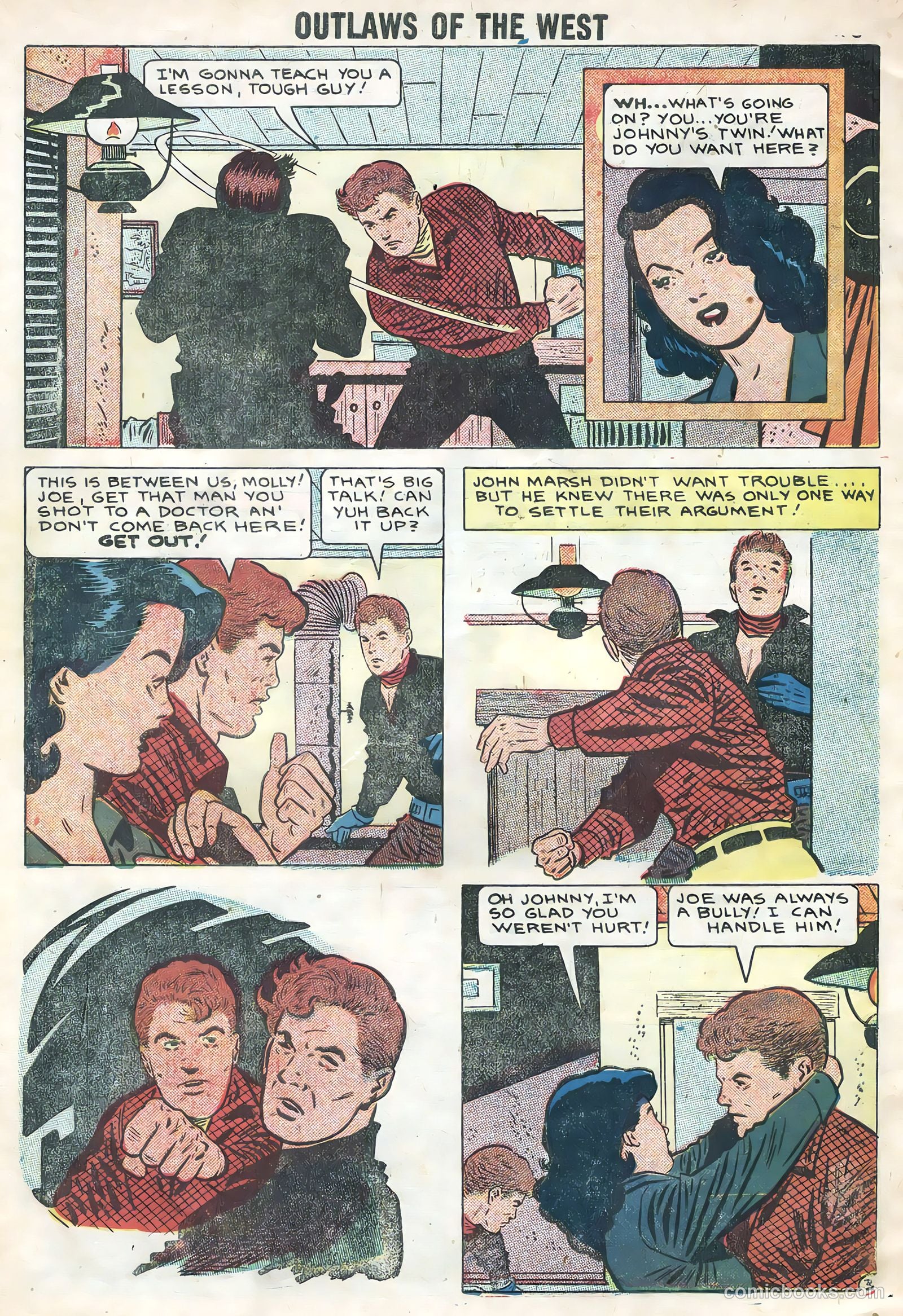 Outlaws of the West #17 (1958) — page 30 of 36