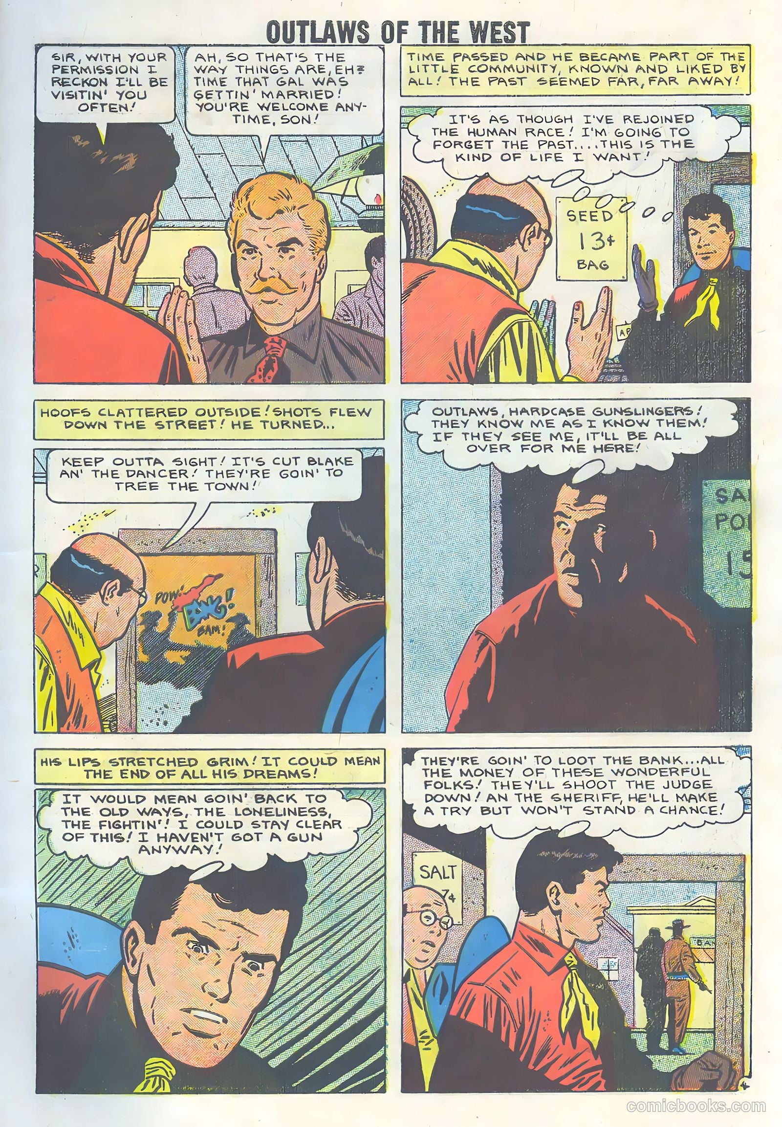 Outlaws of the West #18 (1959) — page 7 of 36