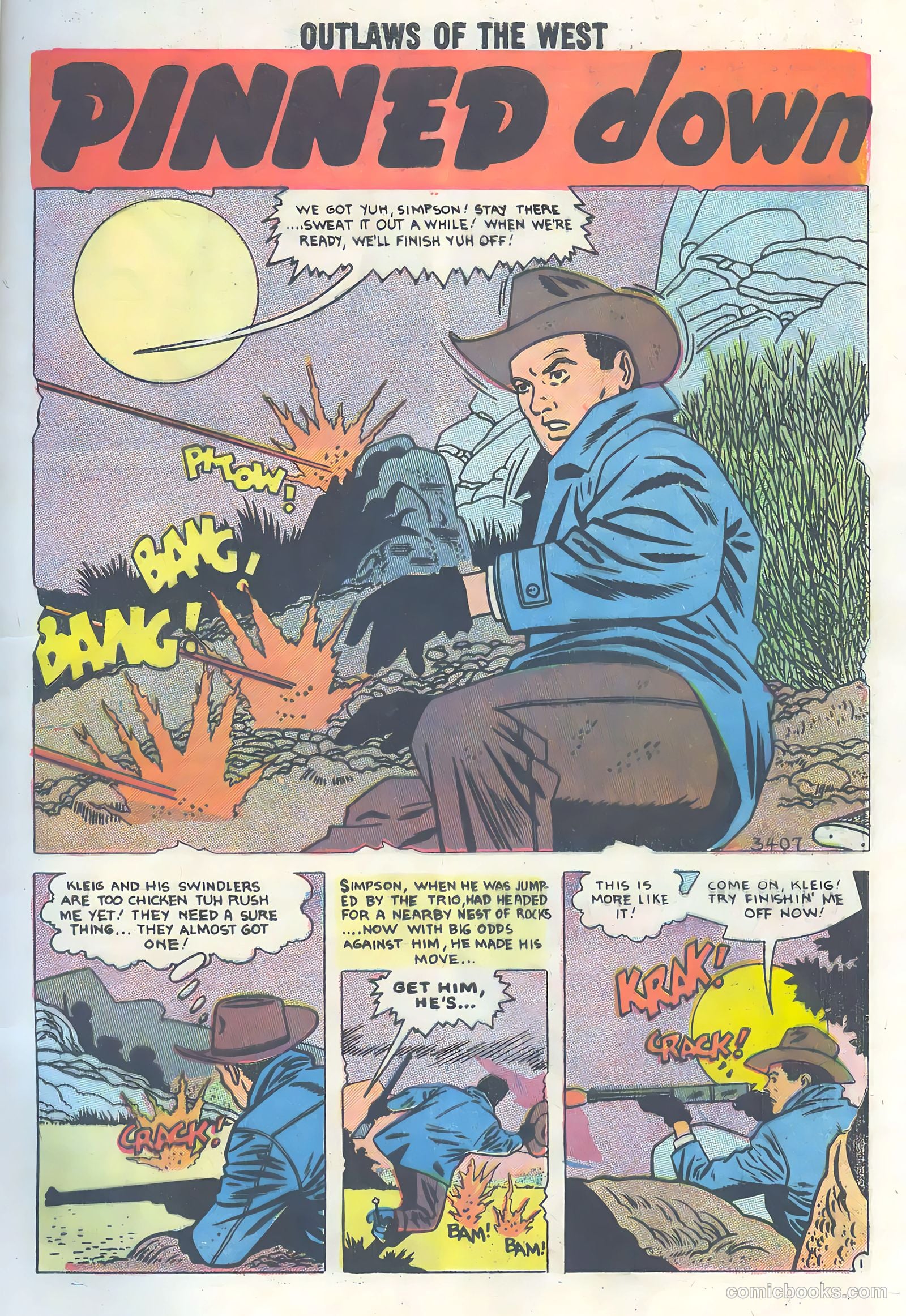 Outlaws of the West #18 (1959) — page 9 of 36