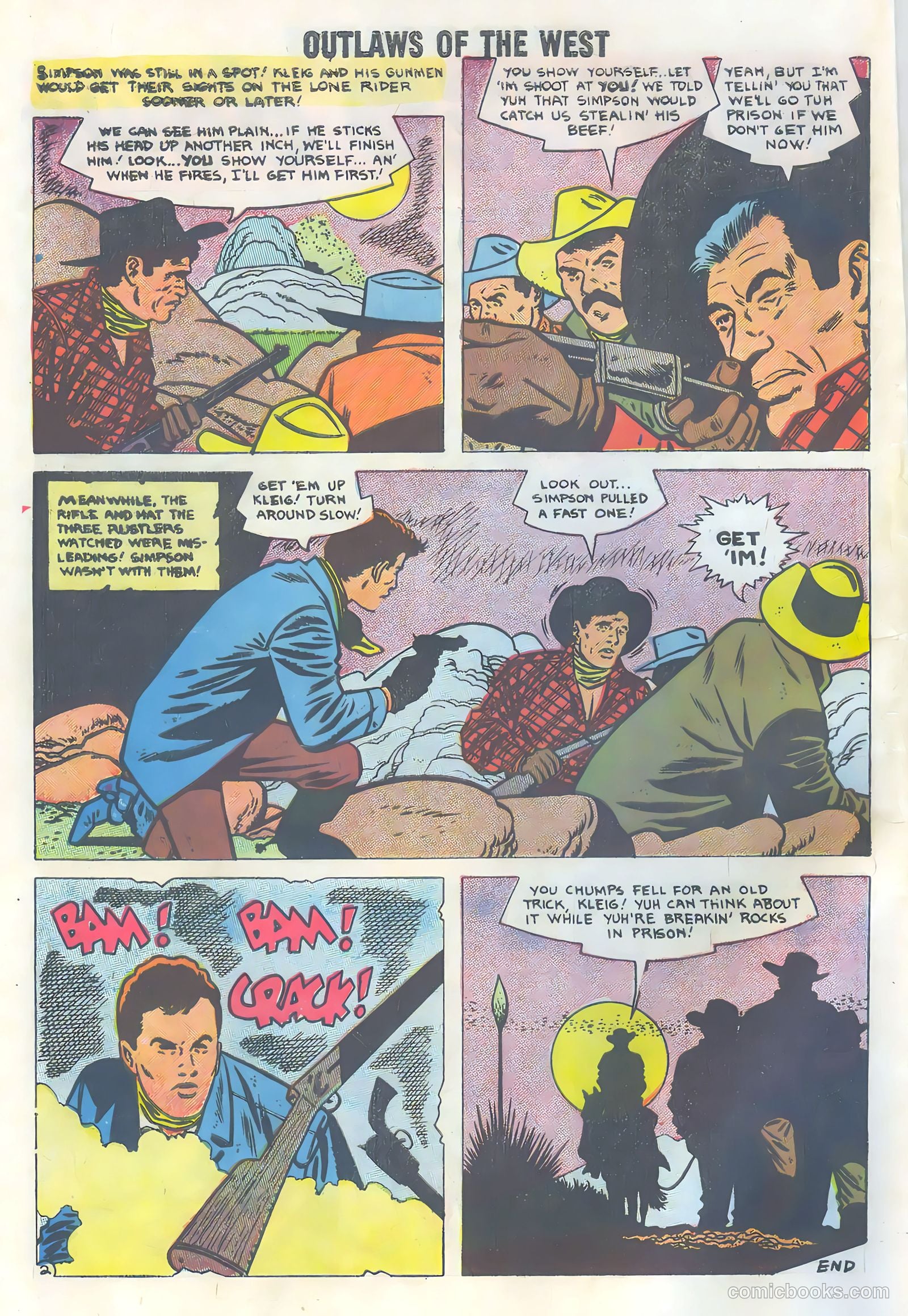 Outlaws of the West #18 (1959) — page 10 of 36