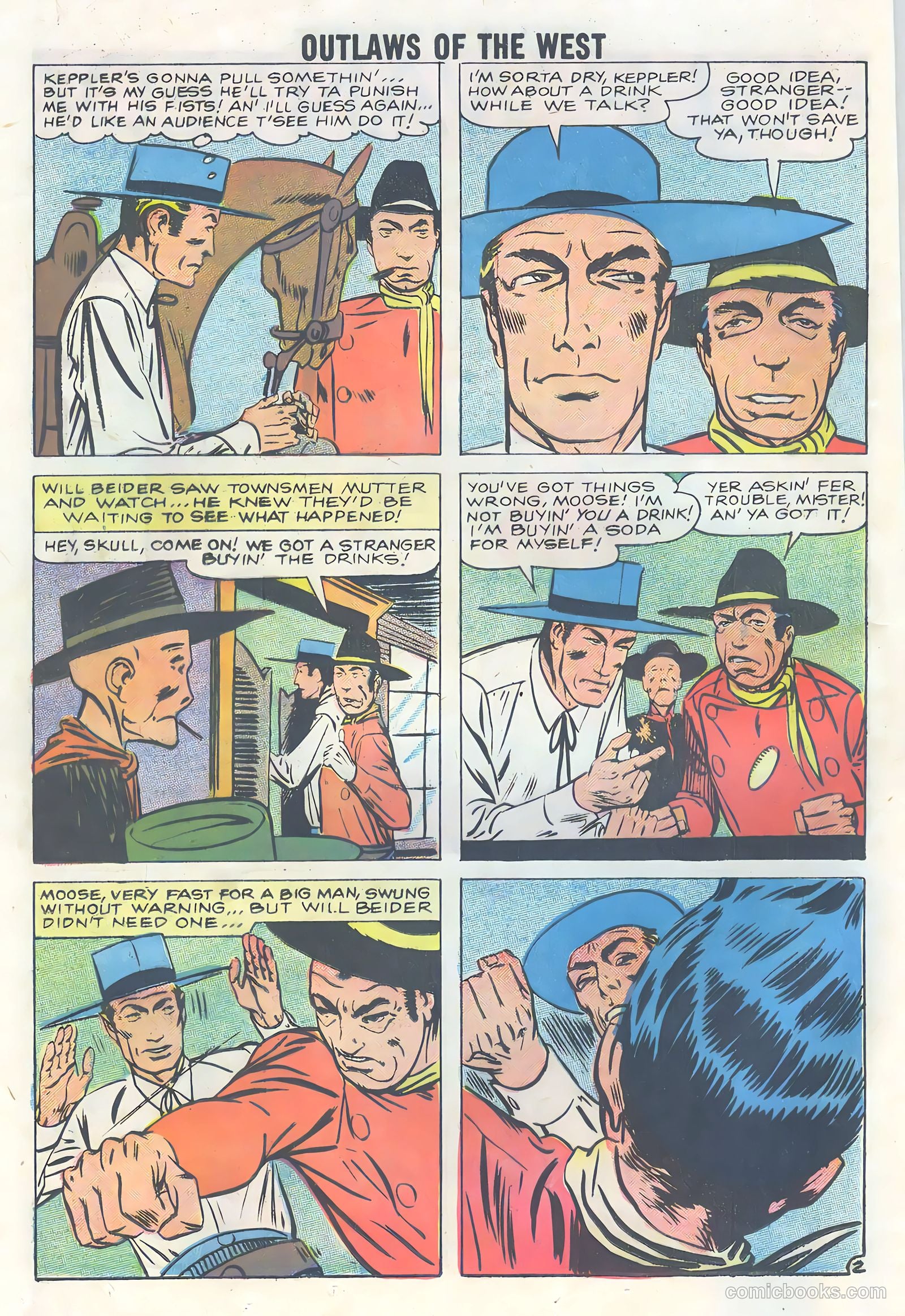 Outlaws of the West #18 (1959) — page 12 of 36