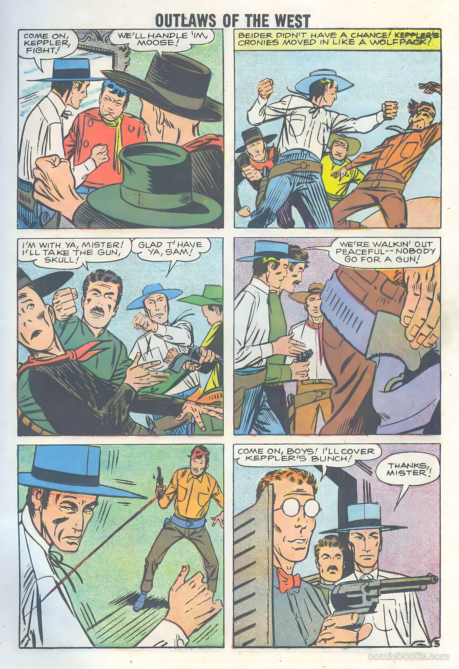 Outlaws of the West #18 (1959) — page 13 of 36