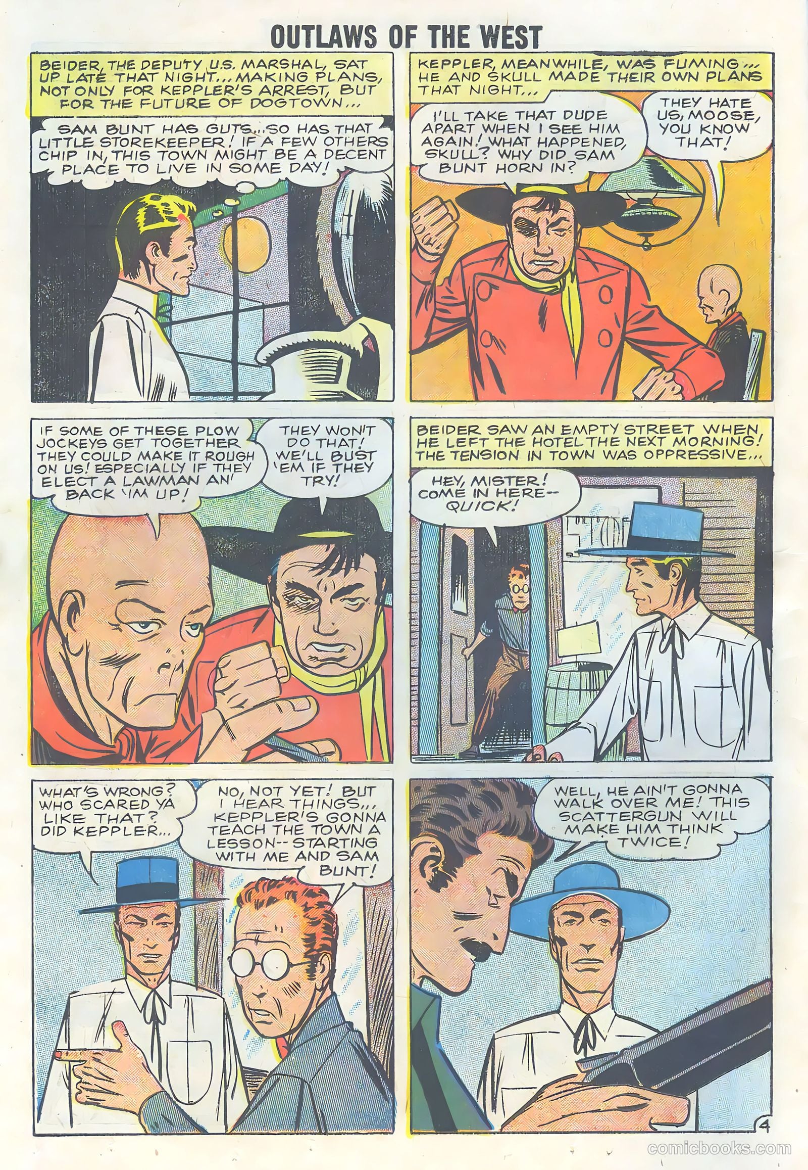 Outlaws of the West #18 (1959) — page 14 of 36
