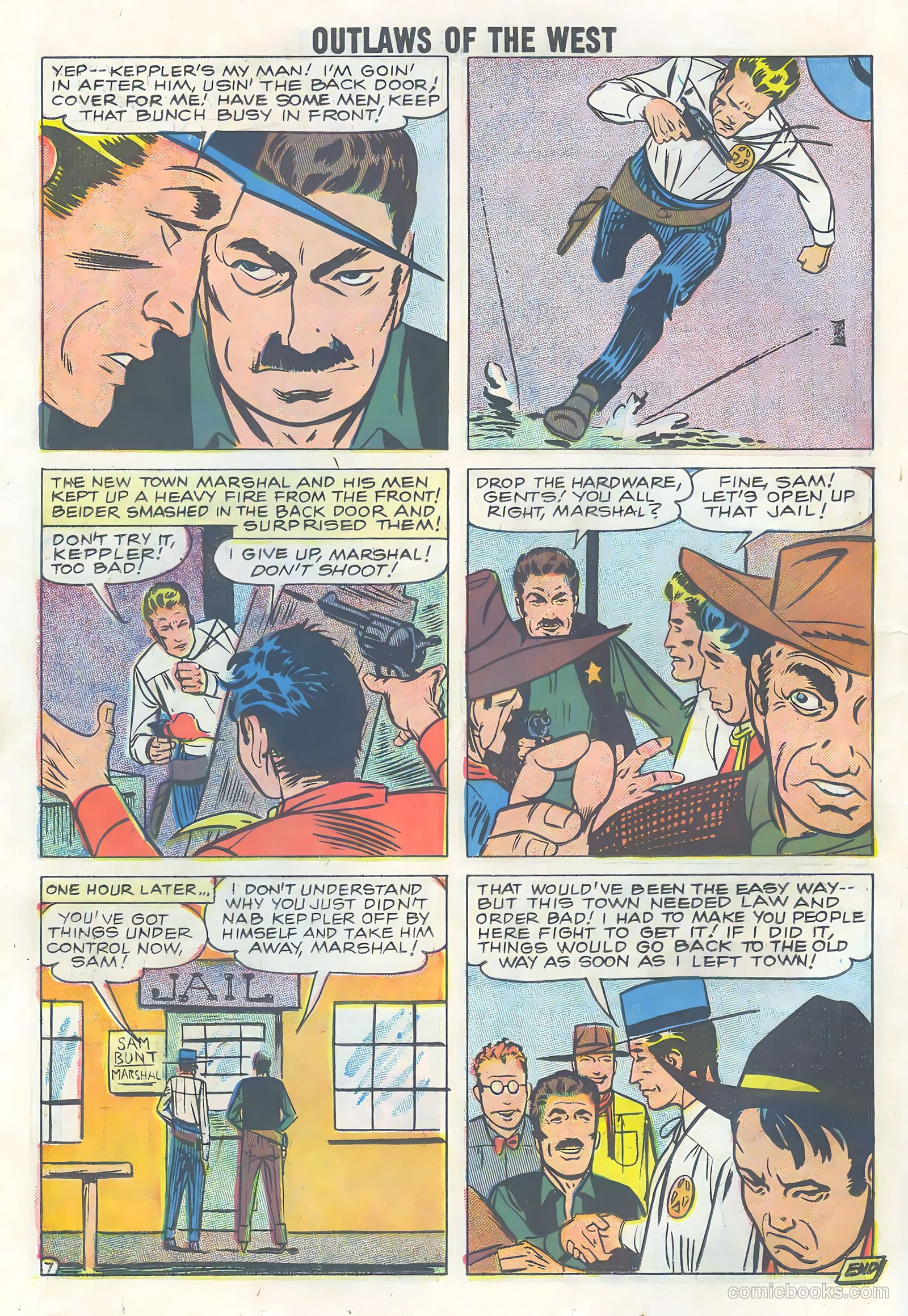 Outlaws of the West #18 (1959) — page 18 of 36