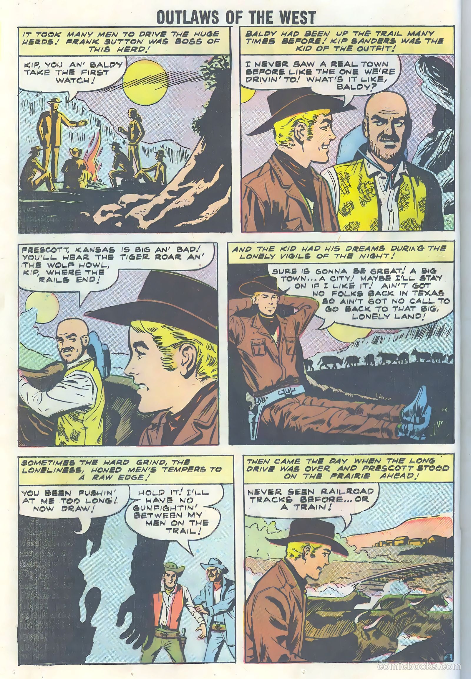 Outlaws of the West #18 (1959) — page 24 of 36