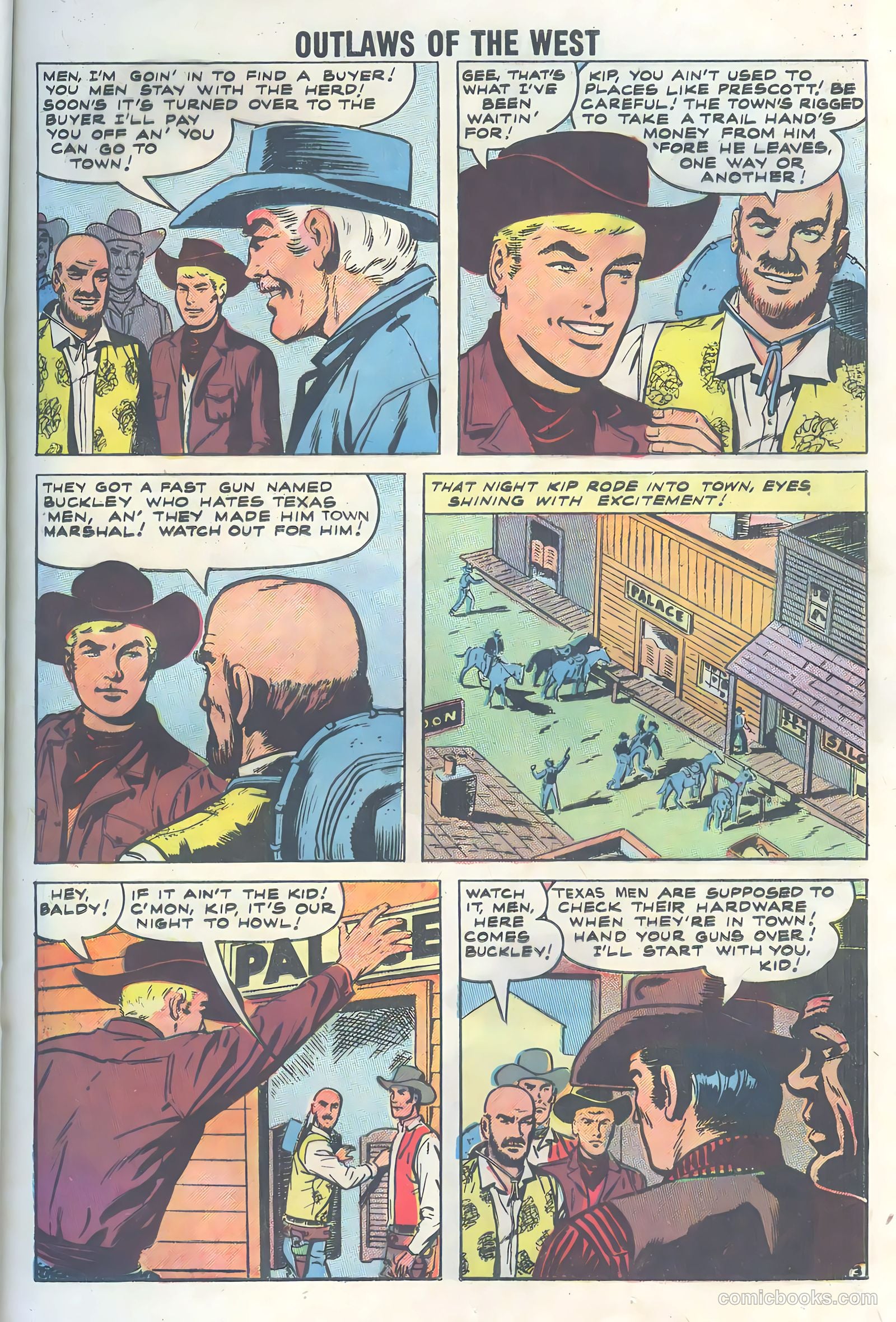 Outlaws of the West #18 (1959) — page 25 of 36