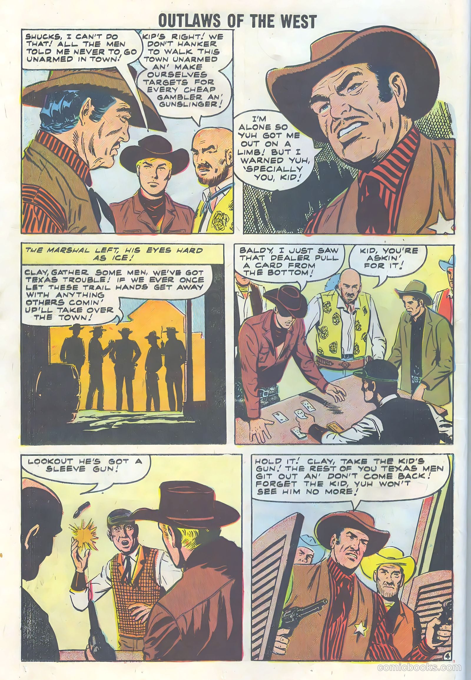 Outlaws of the West #18 (1959) — page 26 of 36