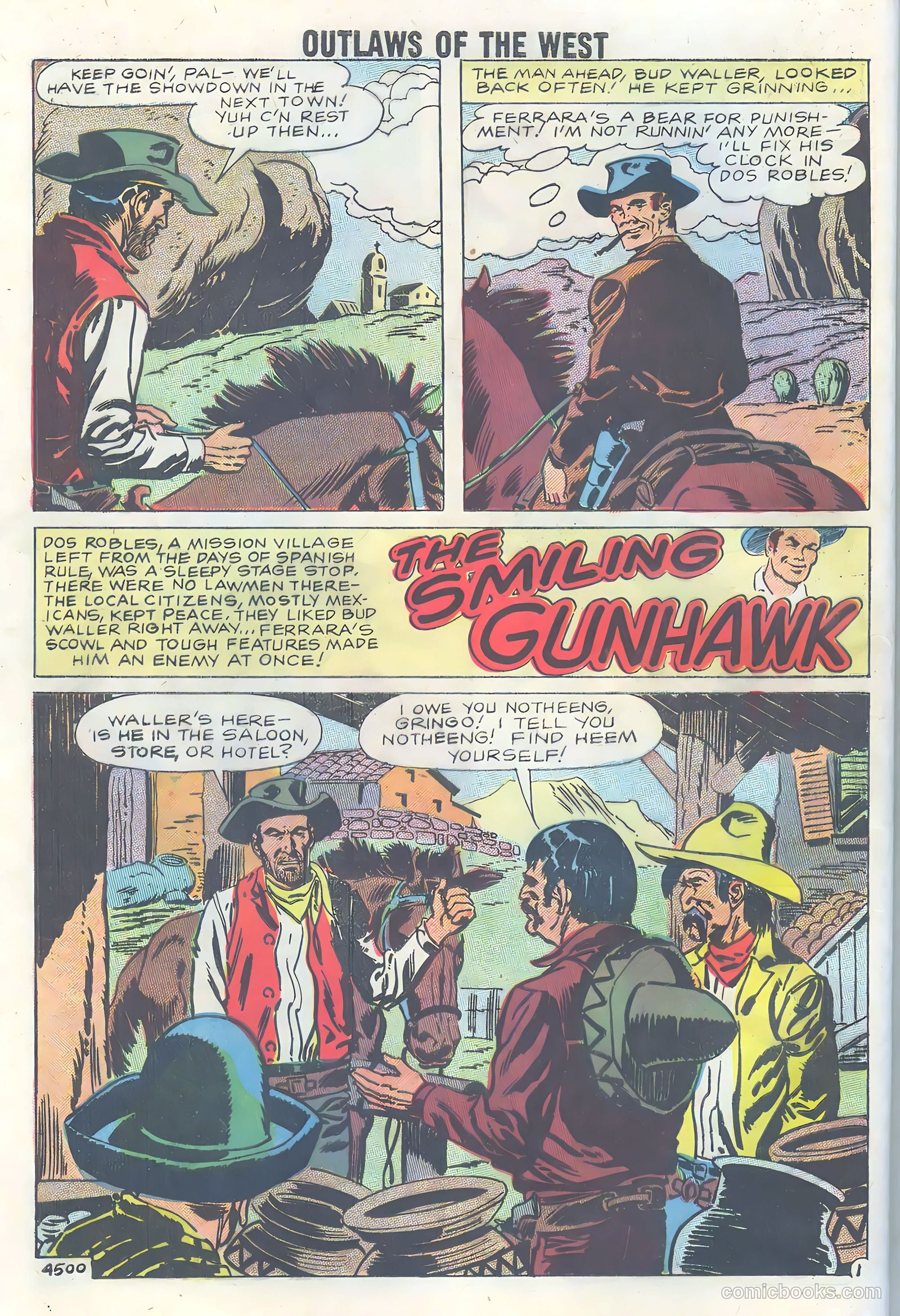 Outlaws of the West #18 (1959) — page 28 of 36