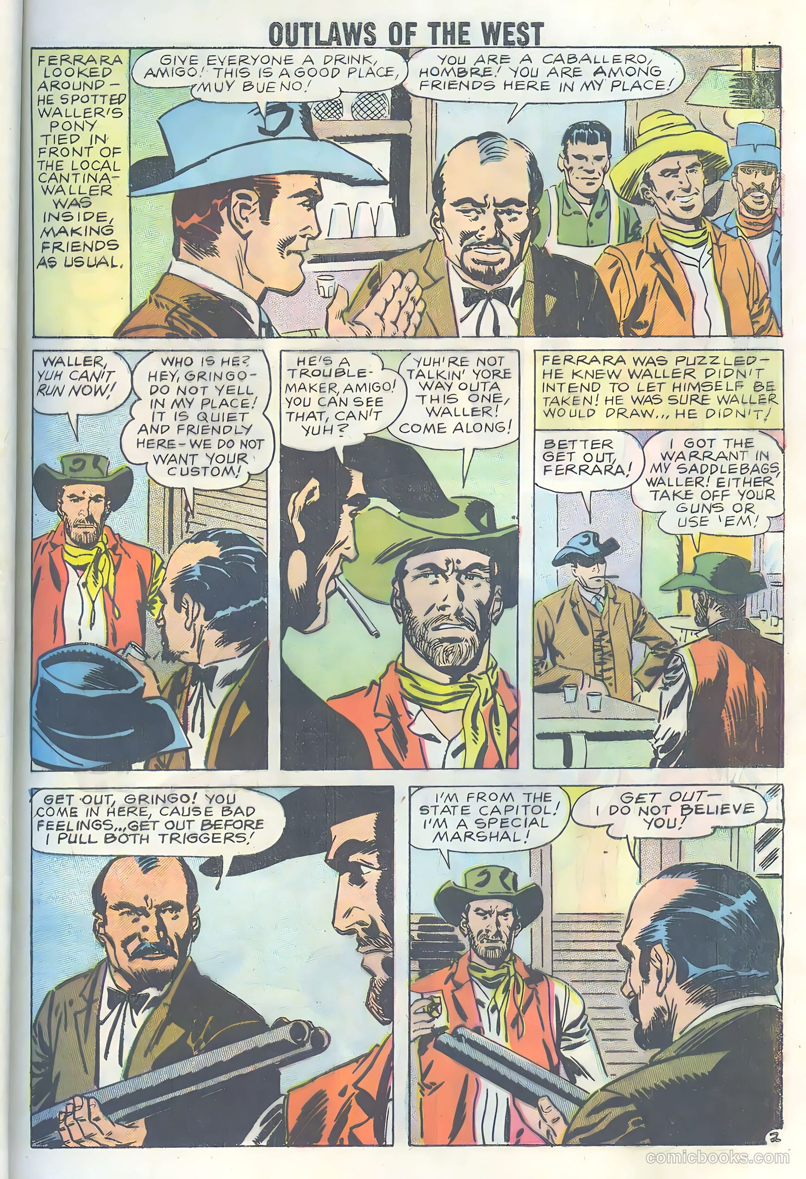 Outlaws of the West #18 (1959) — page 29 of 36