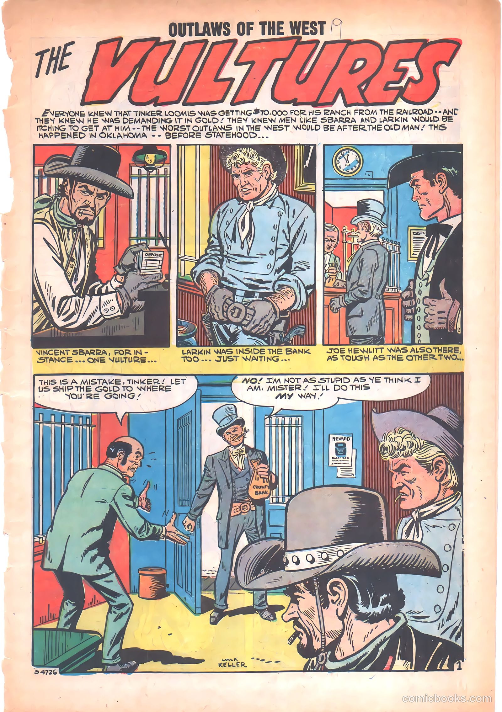 Outlaws of the West #19 (1959) — page 3 of 36
