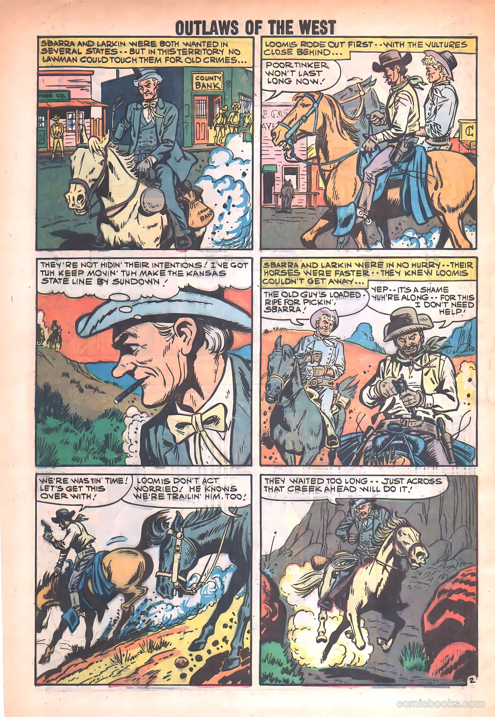 Outlaws of the West #19 (1959) — page 4 of 36