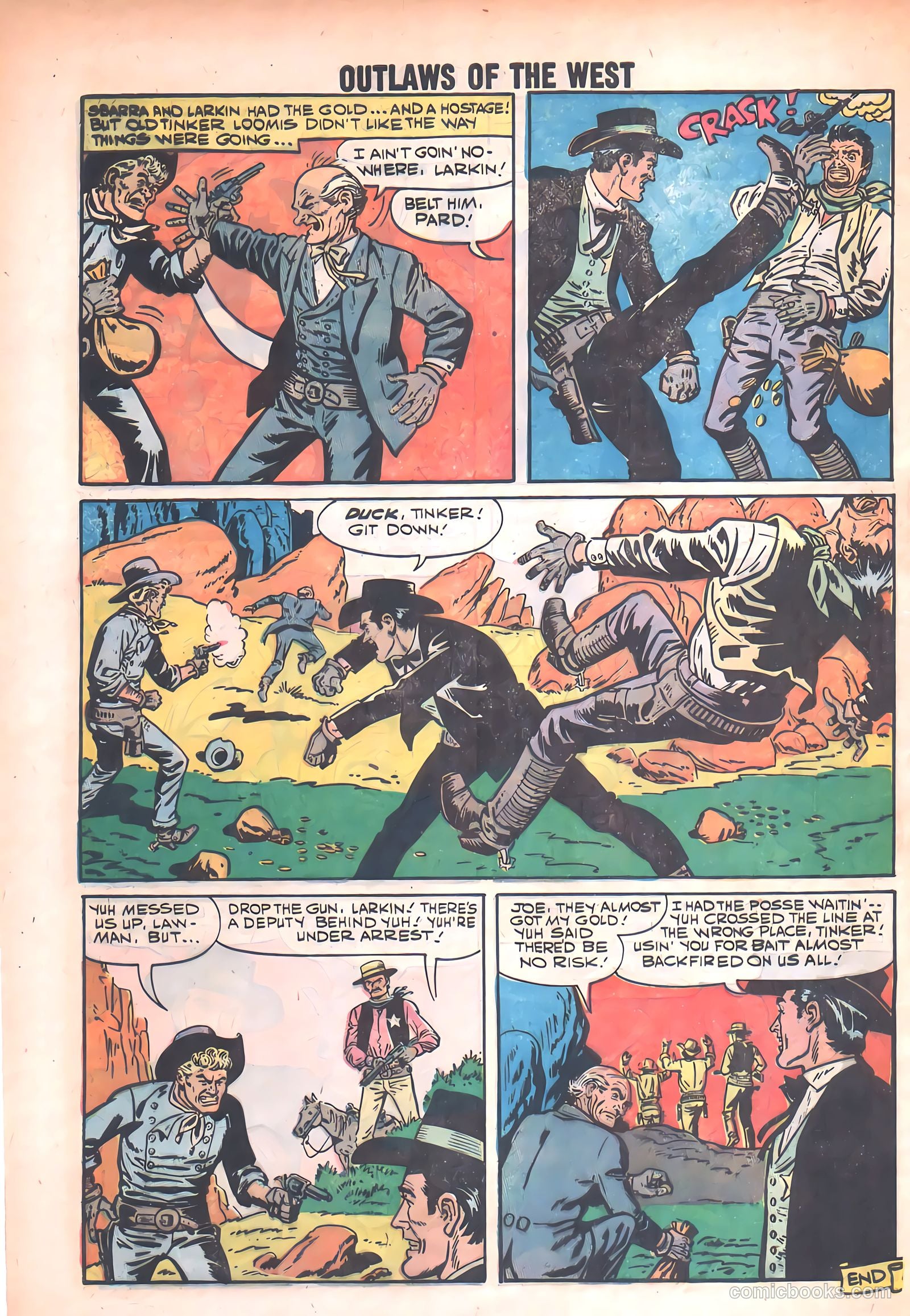 Outlaws of the West #19 (1959) — page 8 of 36