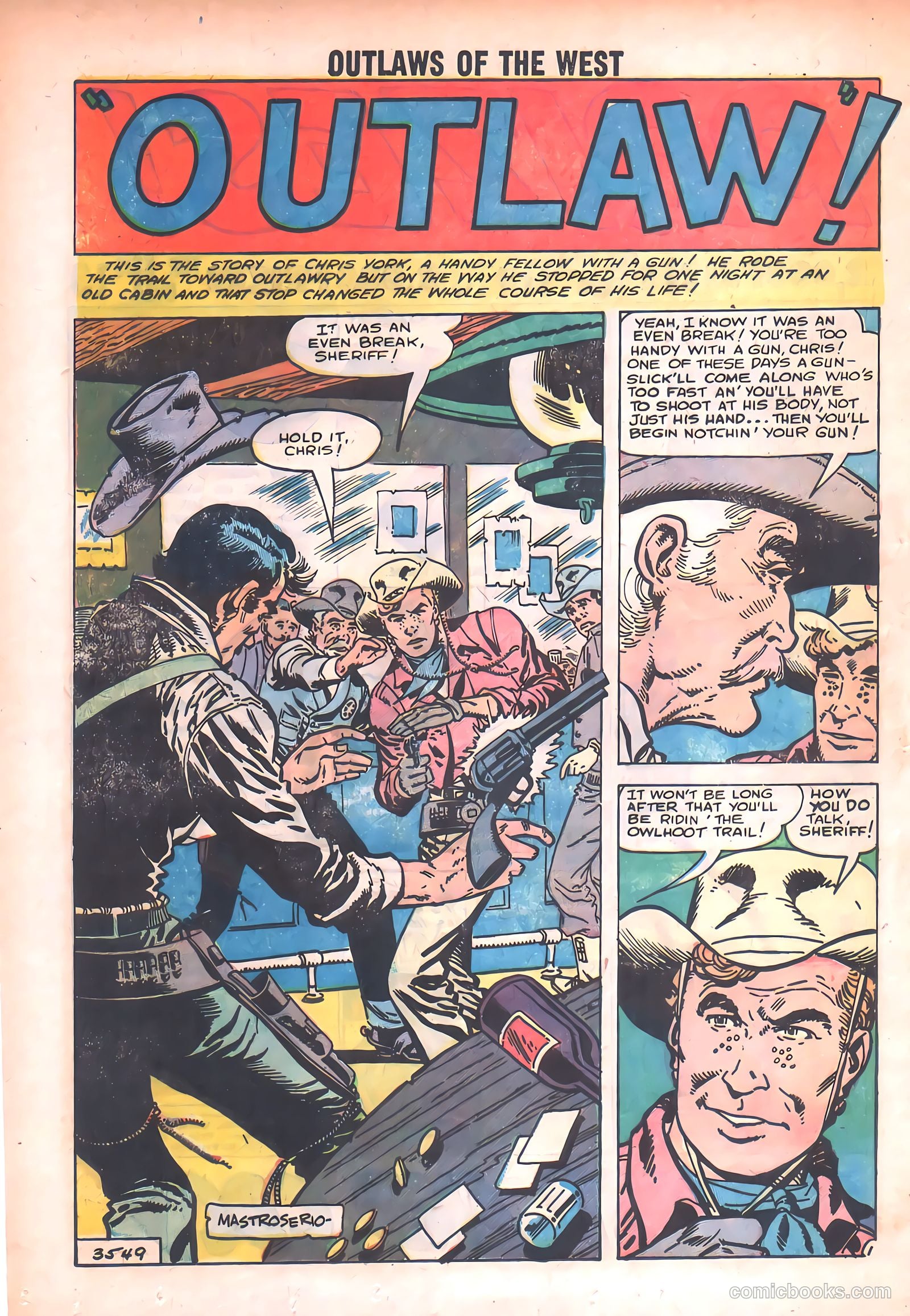 Outlaws of the West #19 (1959) — page 12 of 36