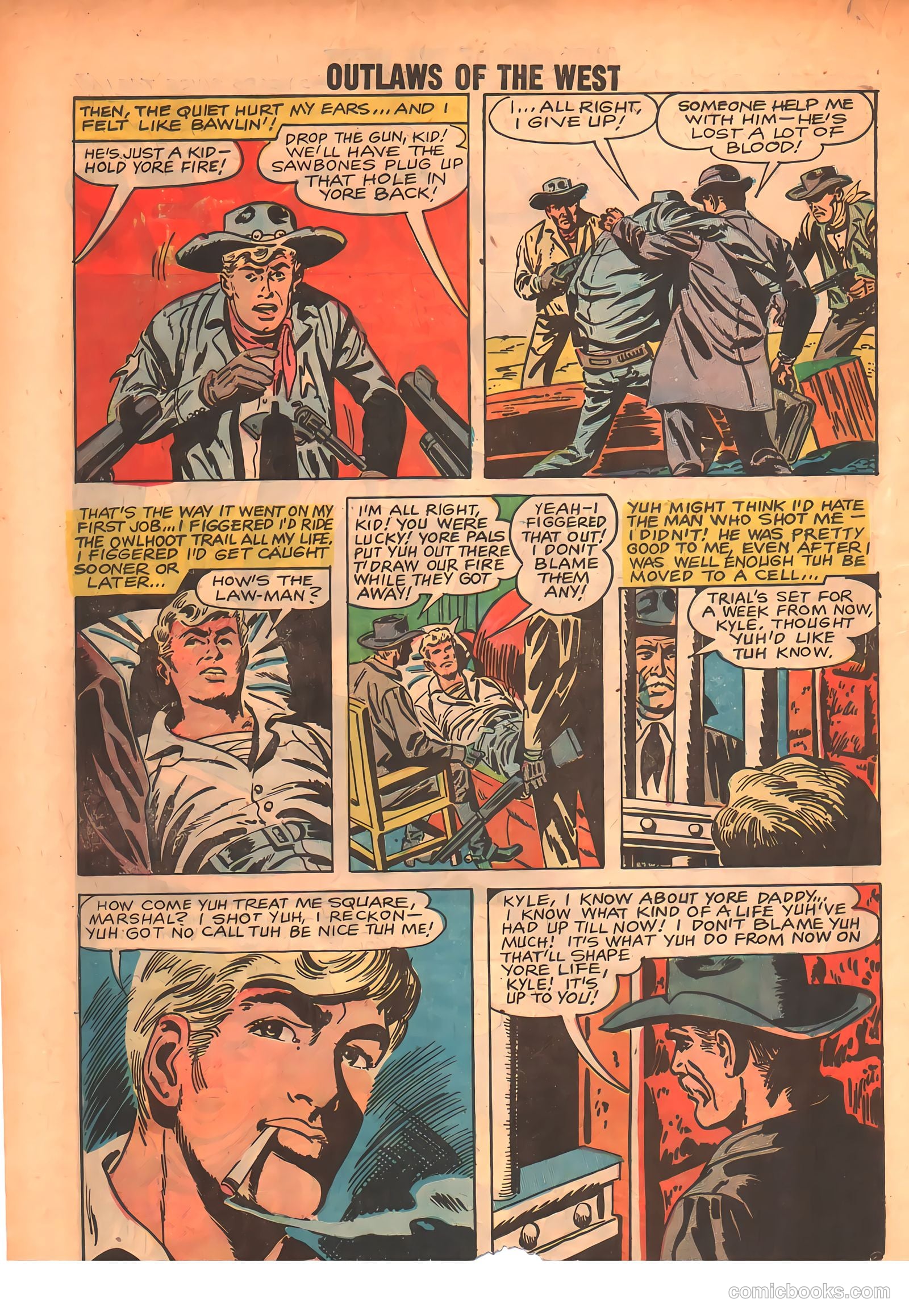 Outlaws of the West #19 (1959) — page 18 of 36