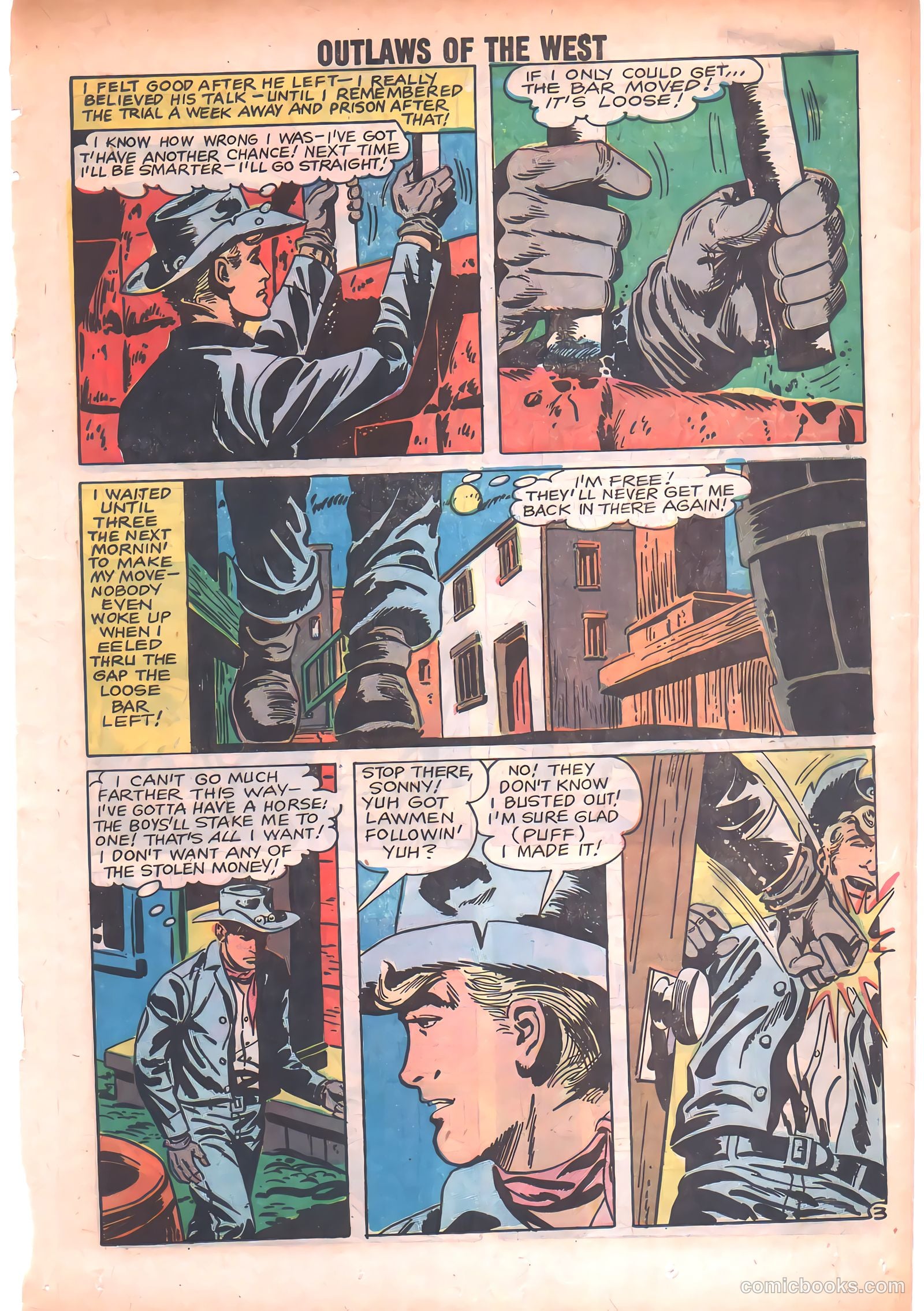 Outlaws of the West #19 (1959) — page 19 of 36