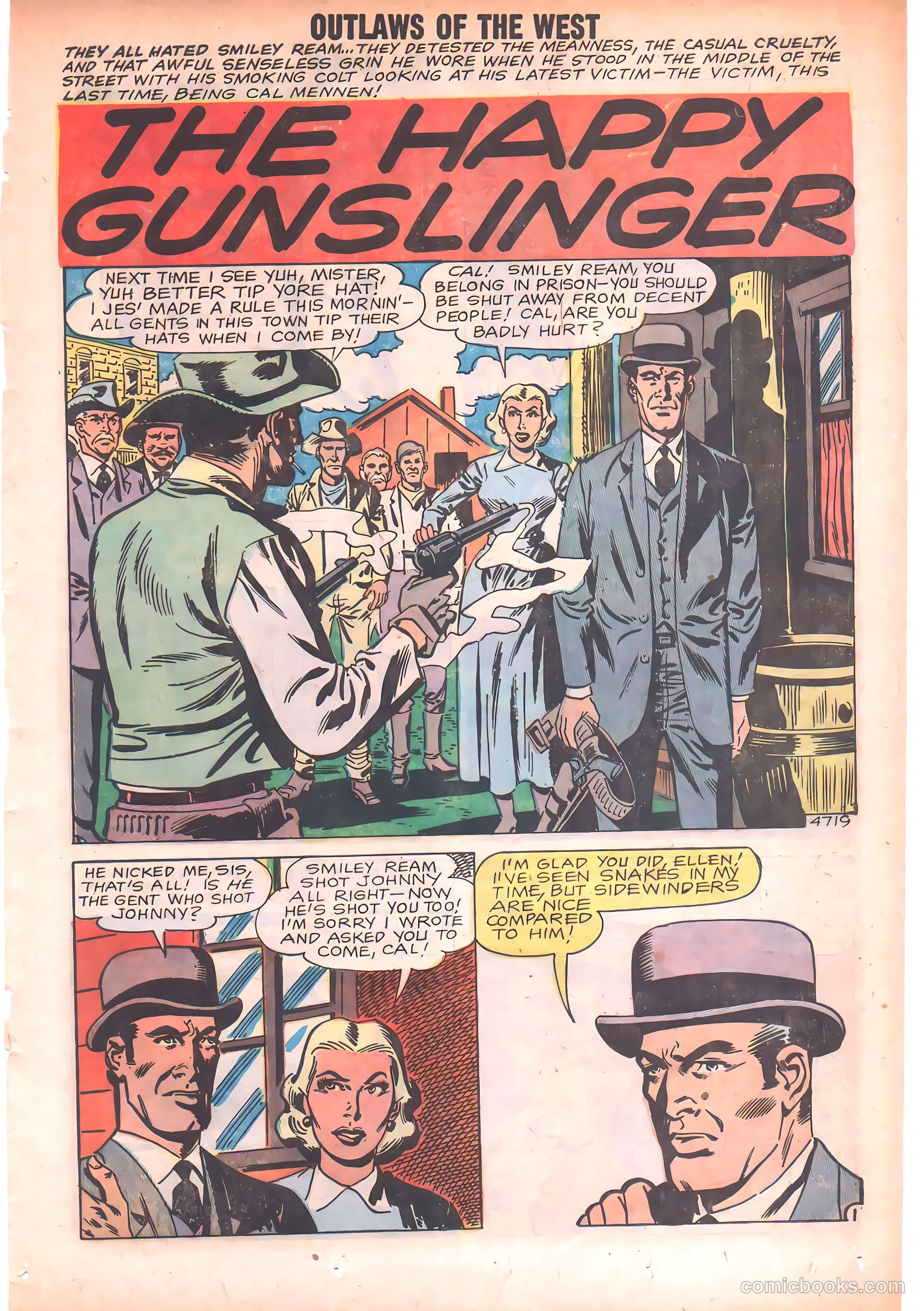 Outlaws of the West #19 (1959) — page 23 of 36