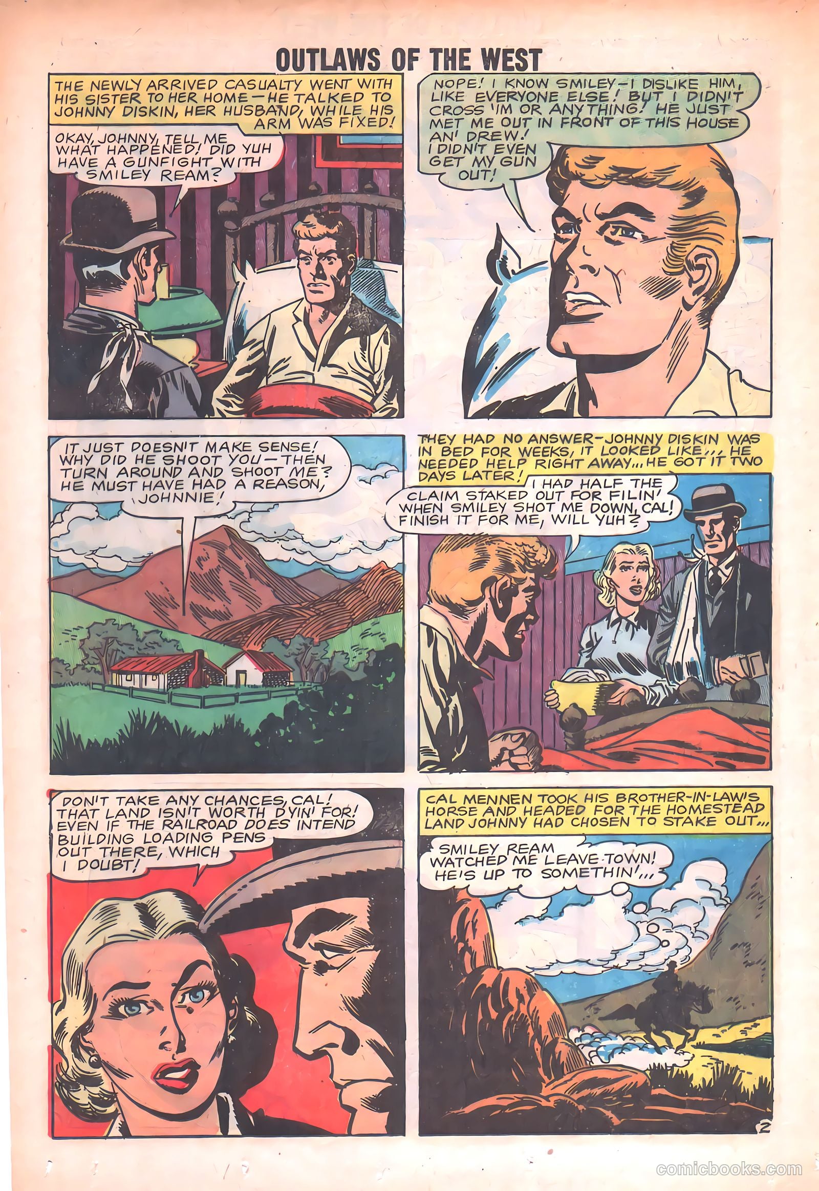 Outlaws of the West #19 (1959) — page 24 of 36