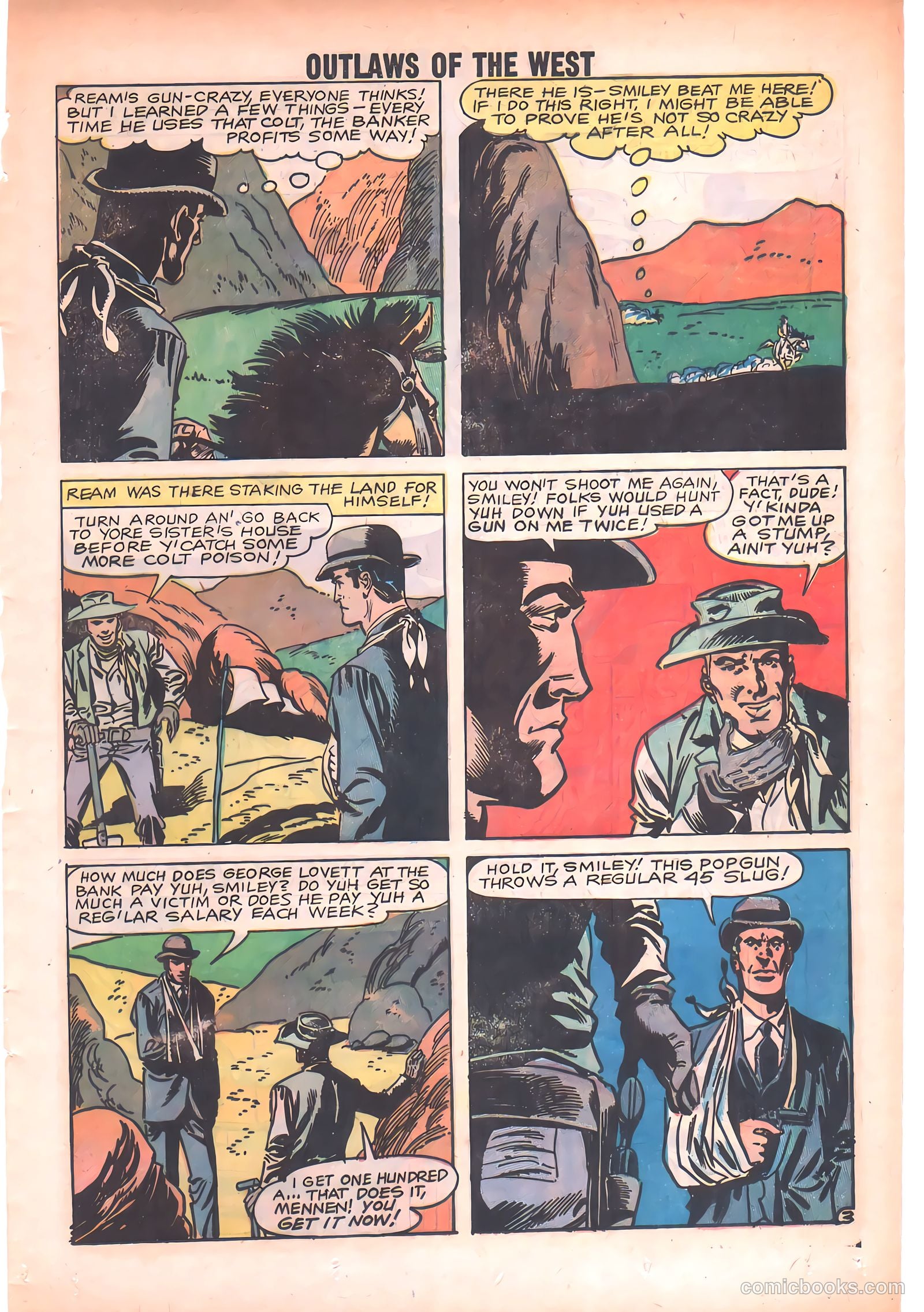 Outlaws of the West #19 (1959) — page 25 of 36