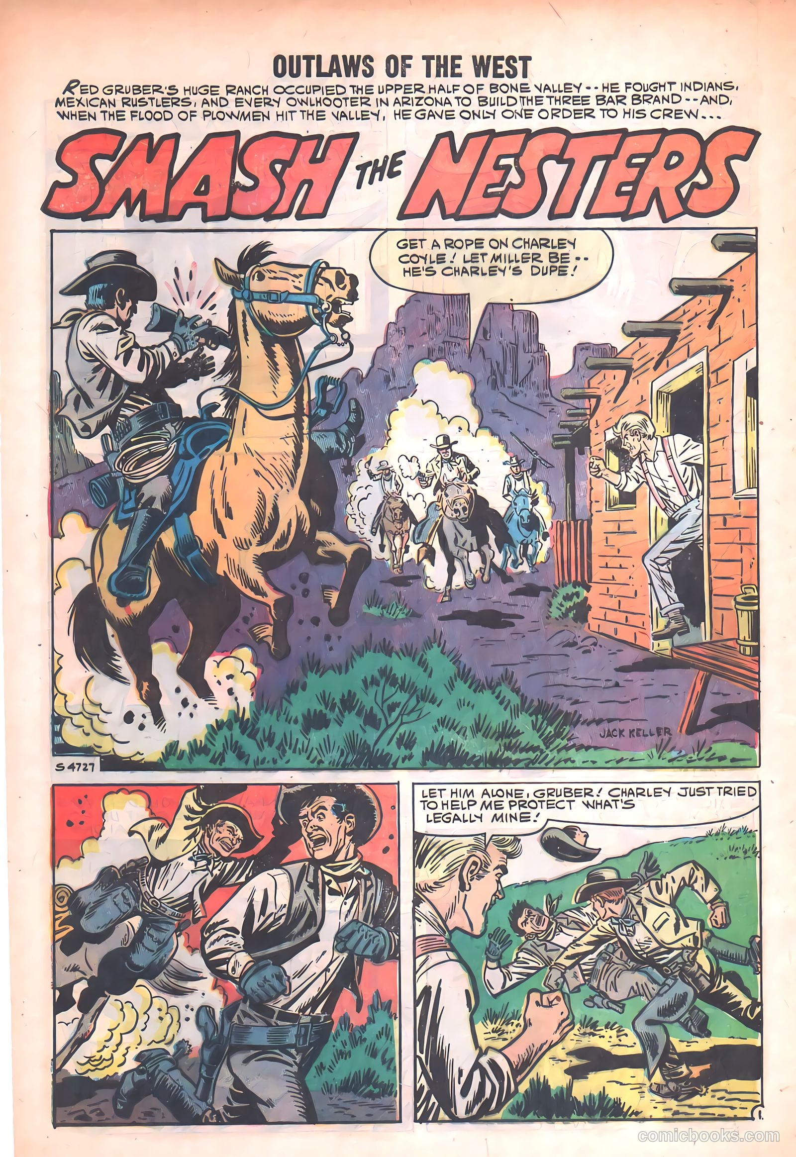 Outlaws of the West #19 (1959) — page 28 of 36