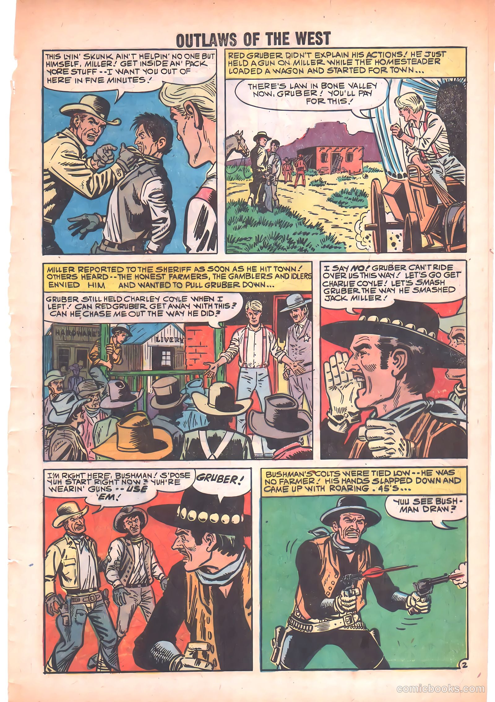 Outlaws of the West #19 (1959) — page 29 of 36
