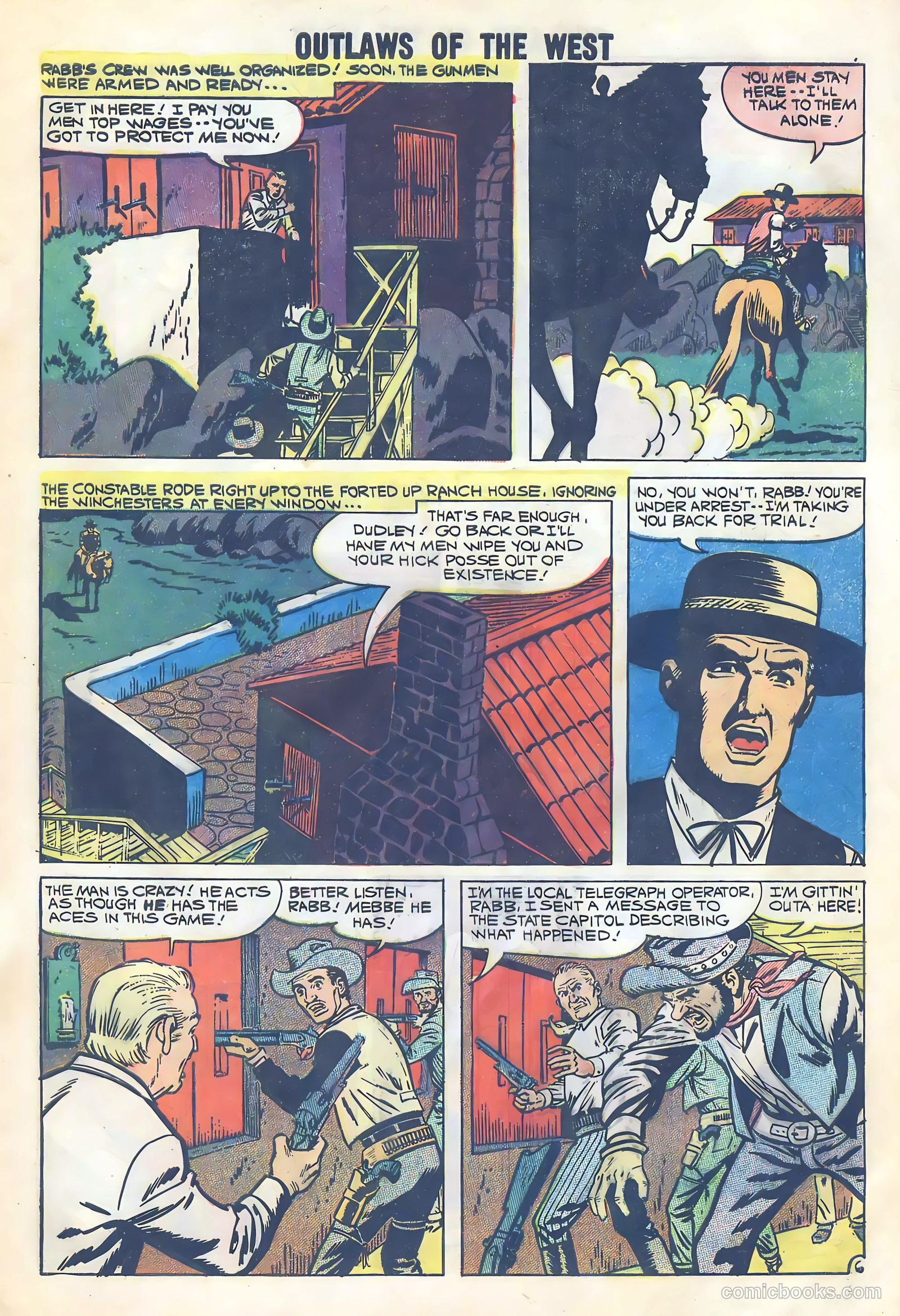 Outlaws of the West #20 (1959) — page 9 of 35