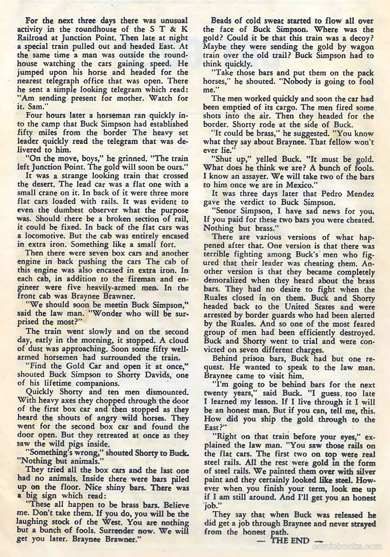 Outlaws of the West #20 (1959) — page 12 of 35
