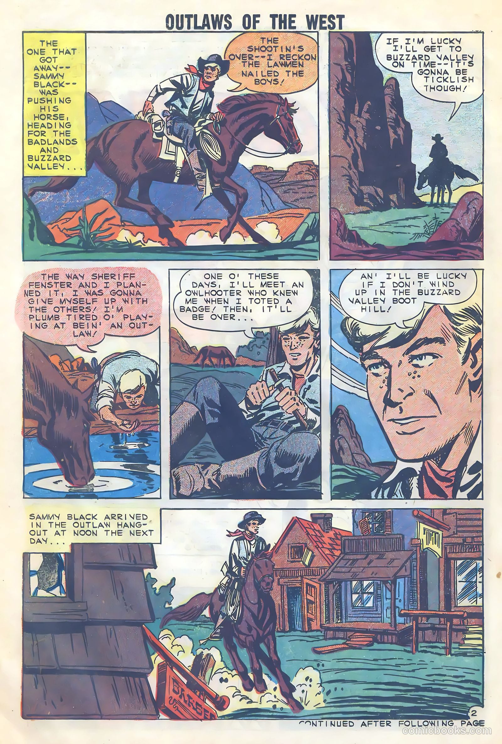 Outlaws of the West #20 (1959) — page 14 of 35