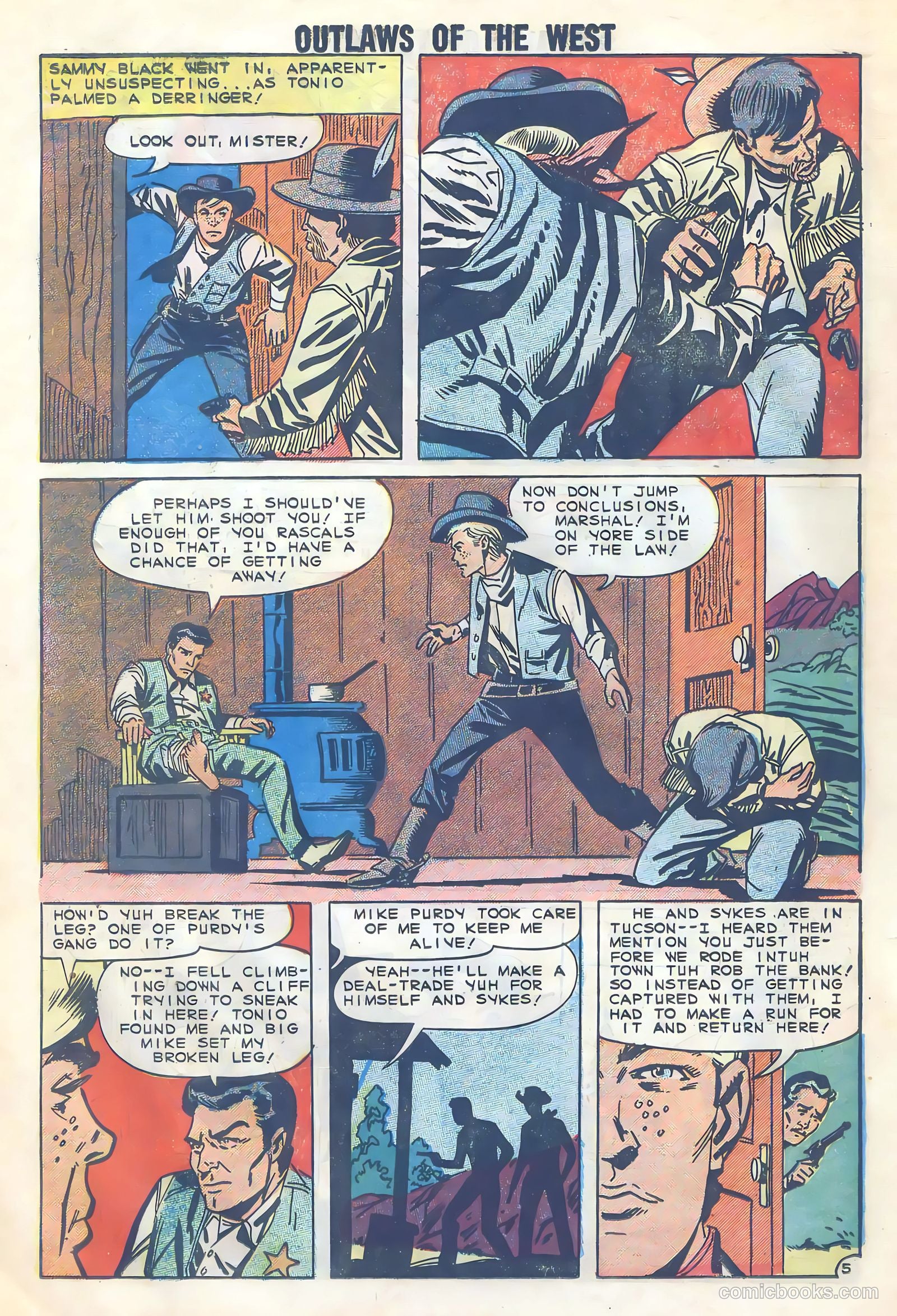 Outlaws of the West #20 (1959) — page 18 of 35