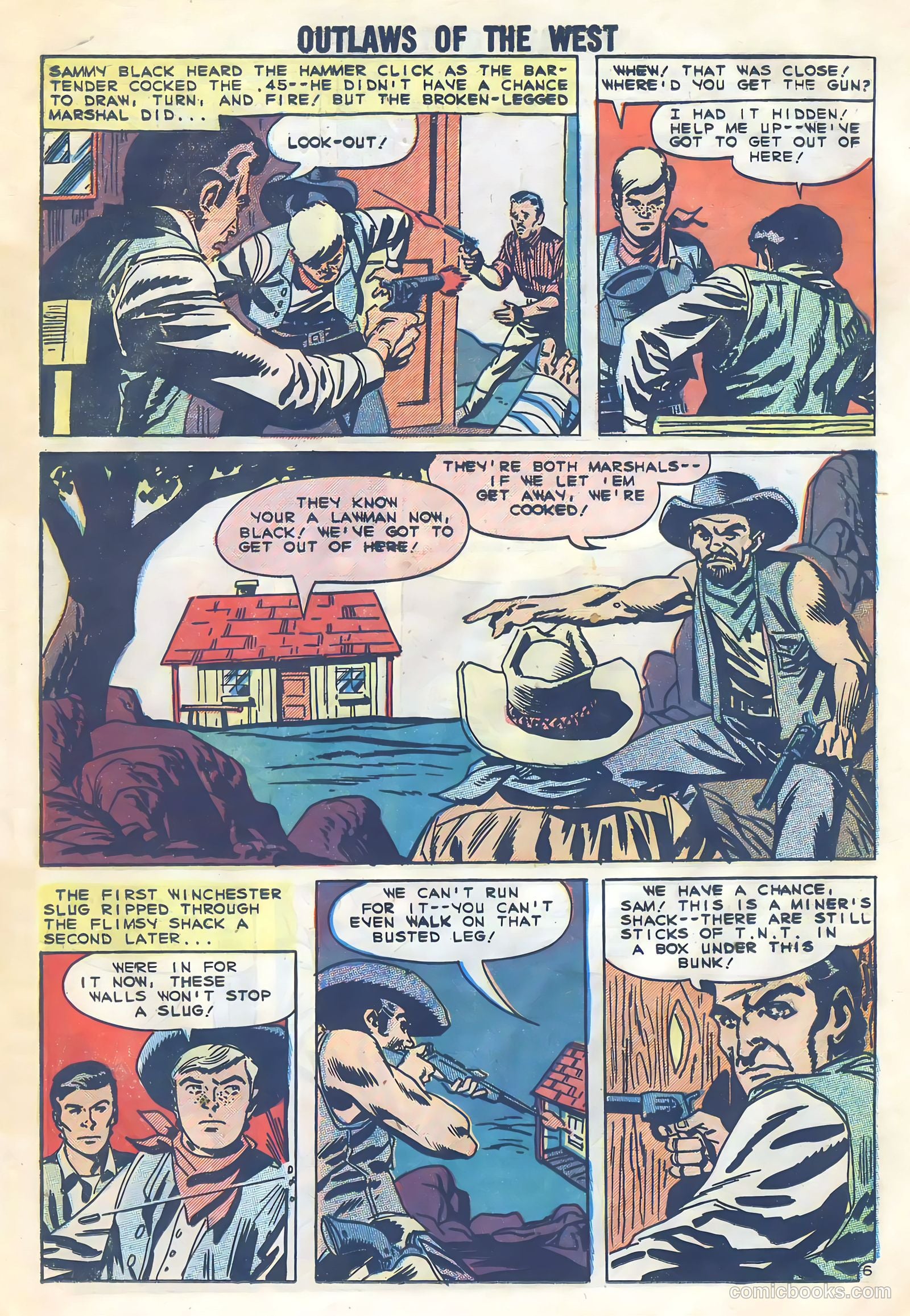 Outlaws of the West #20 (1959) — page 19 of 35