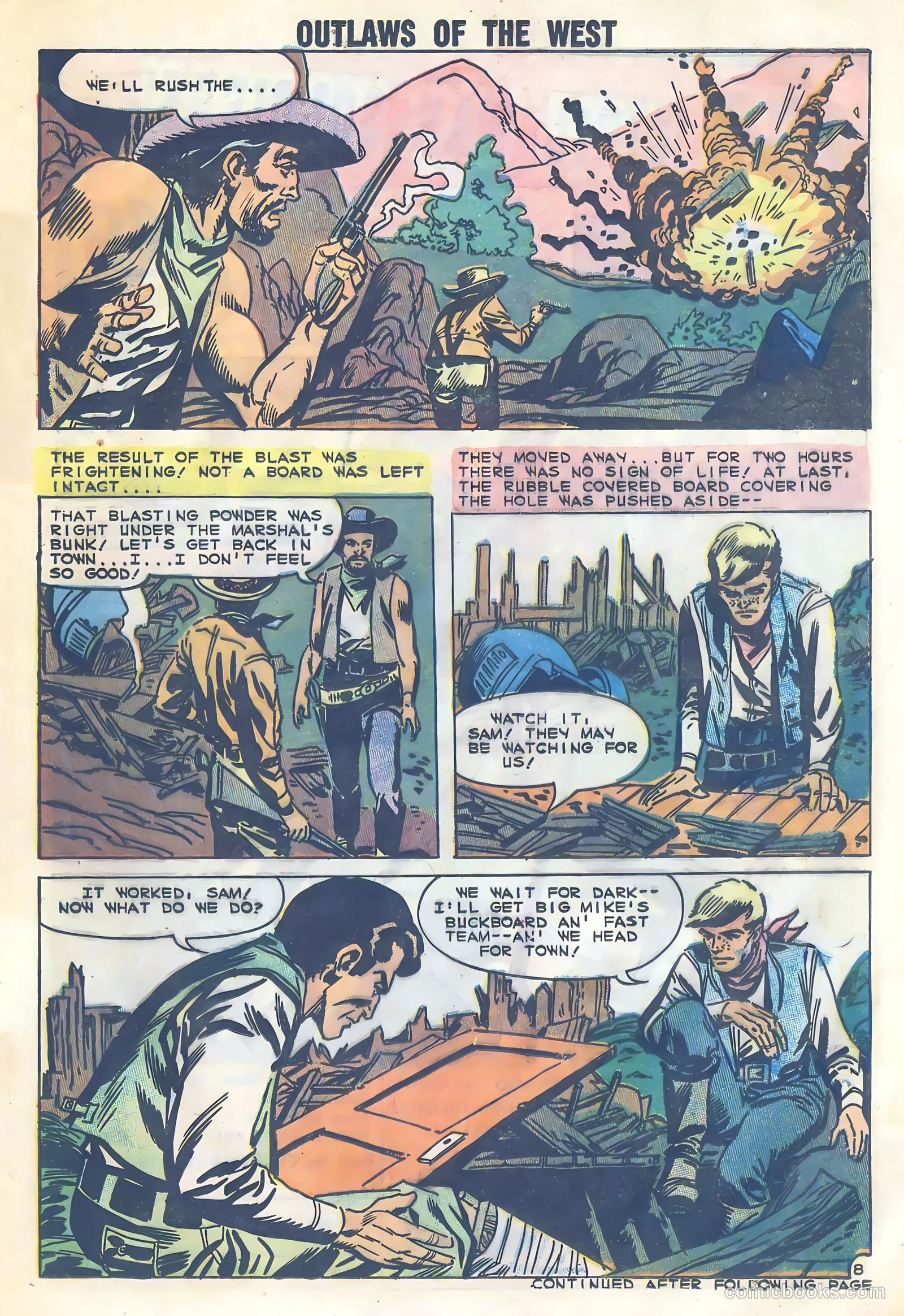 Outlaws of the West #20 (1959) — page 21 of 35