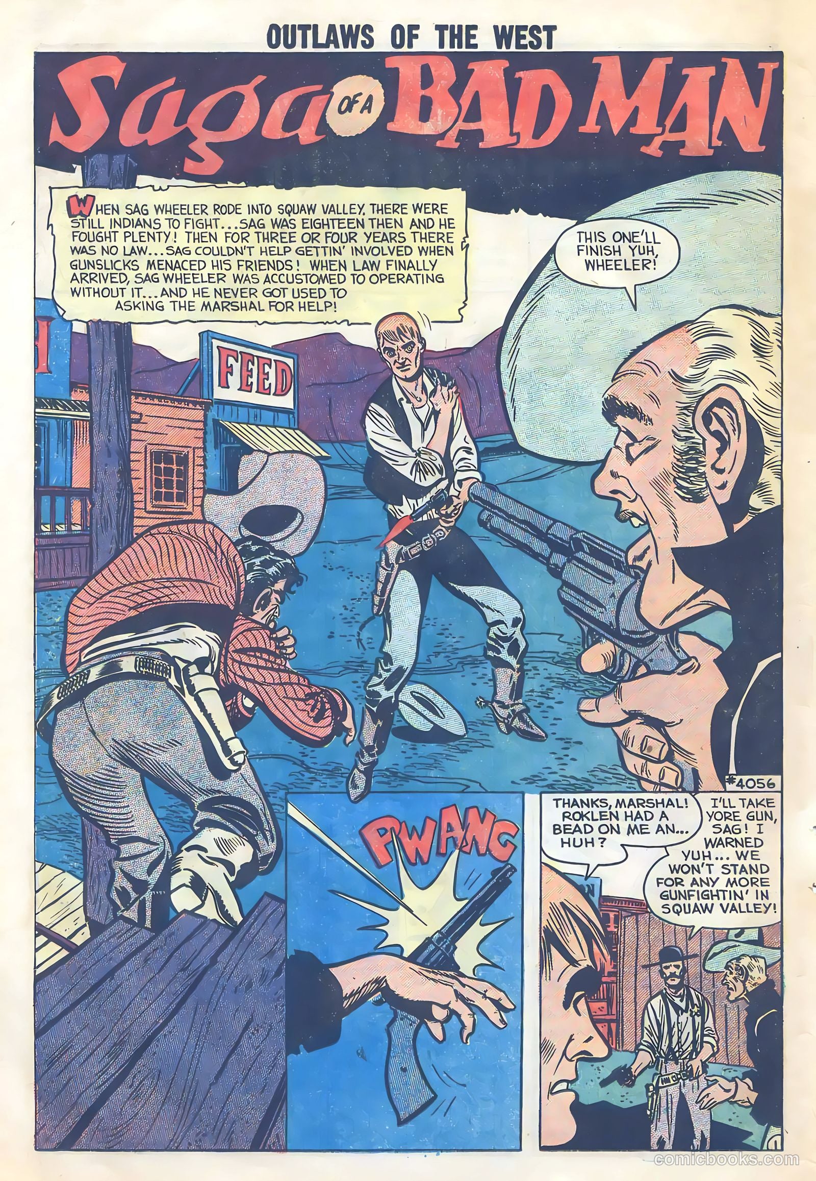Outlaws of the West #20 (1959) — page 26 of 35
