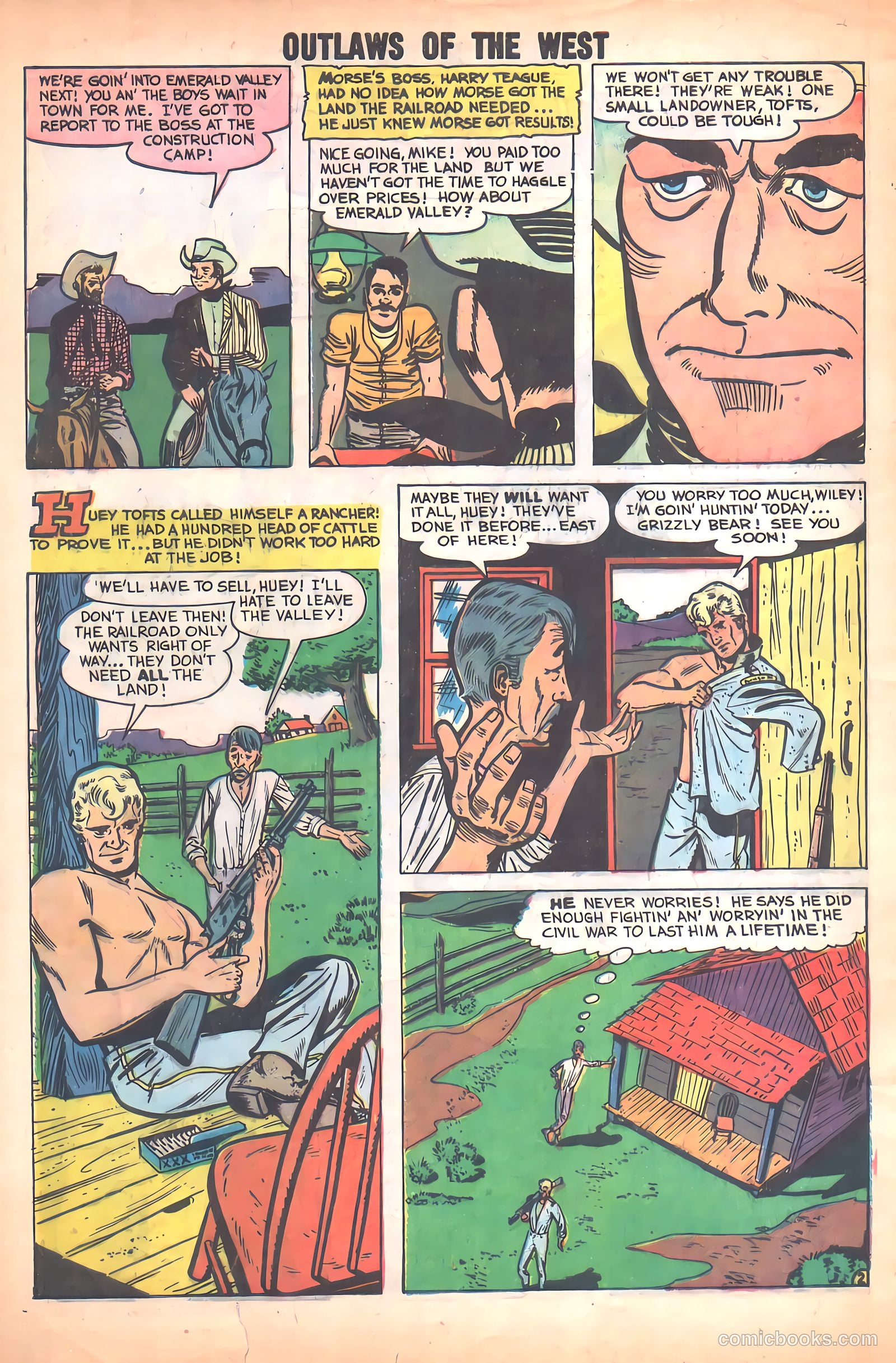 Outlaws of the West #21 (1959) — page 4 of 36