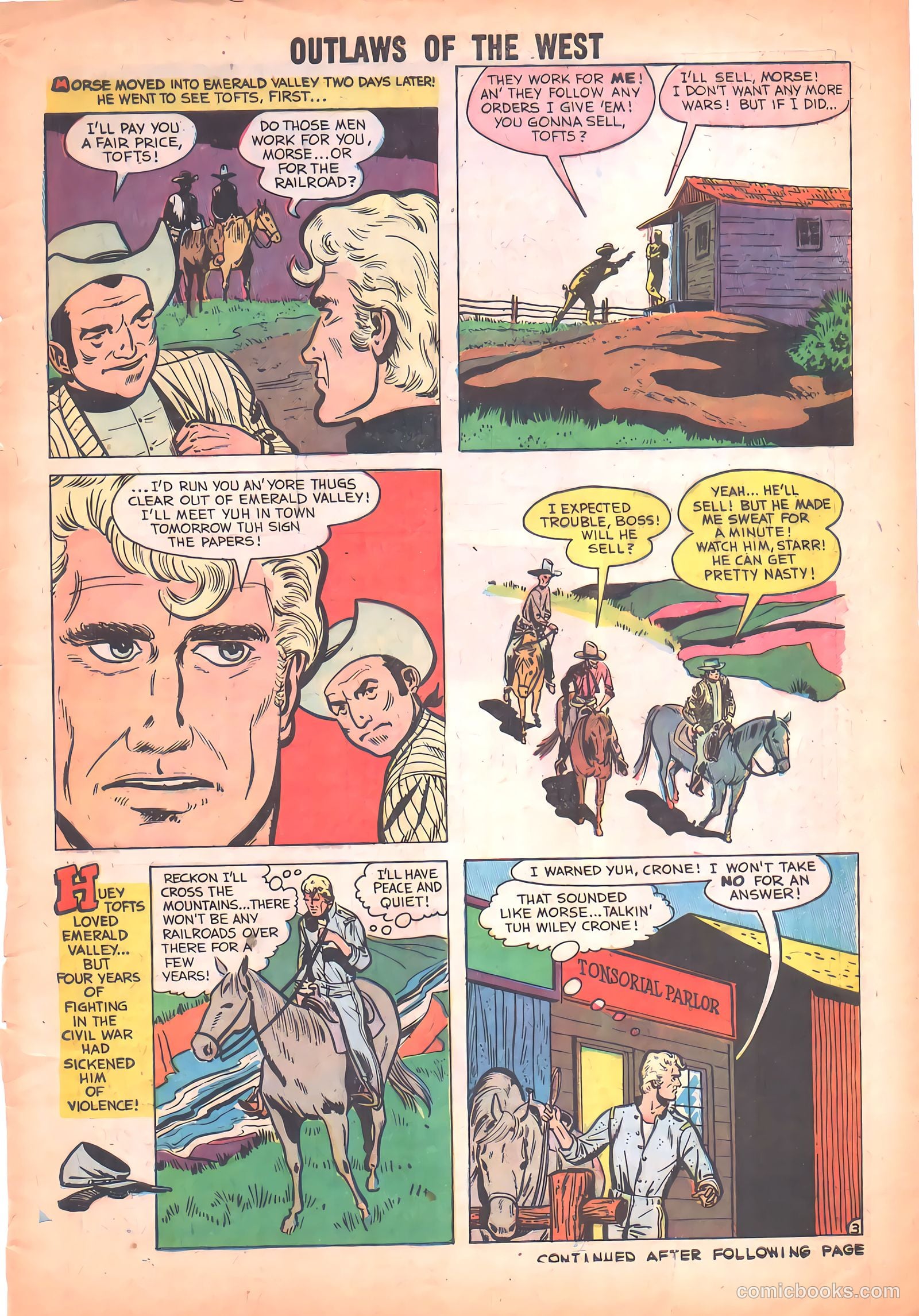 Outlaws of the West #21 (1959) — page 5 of 36