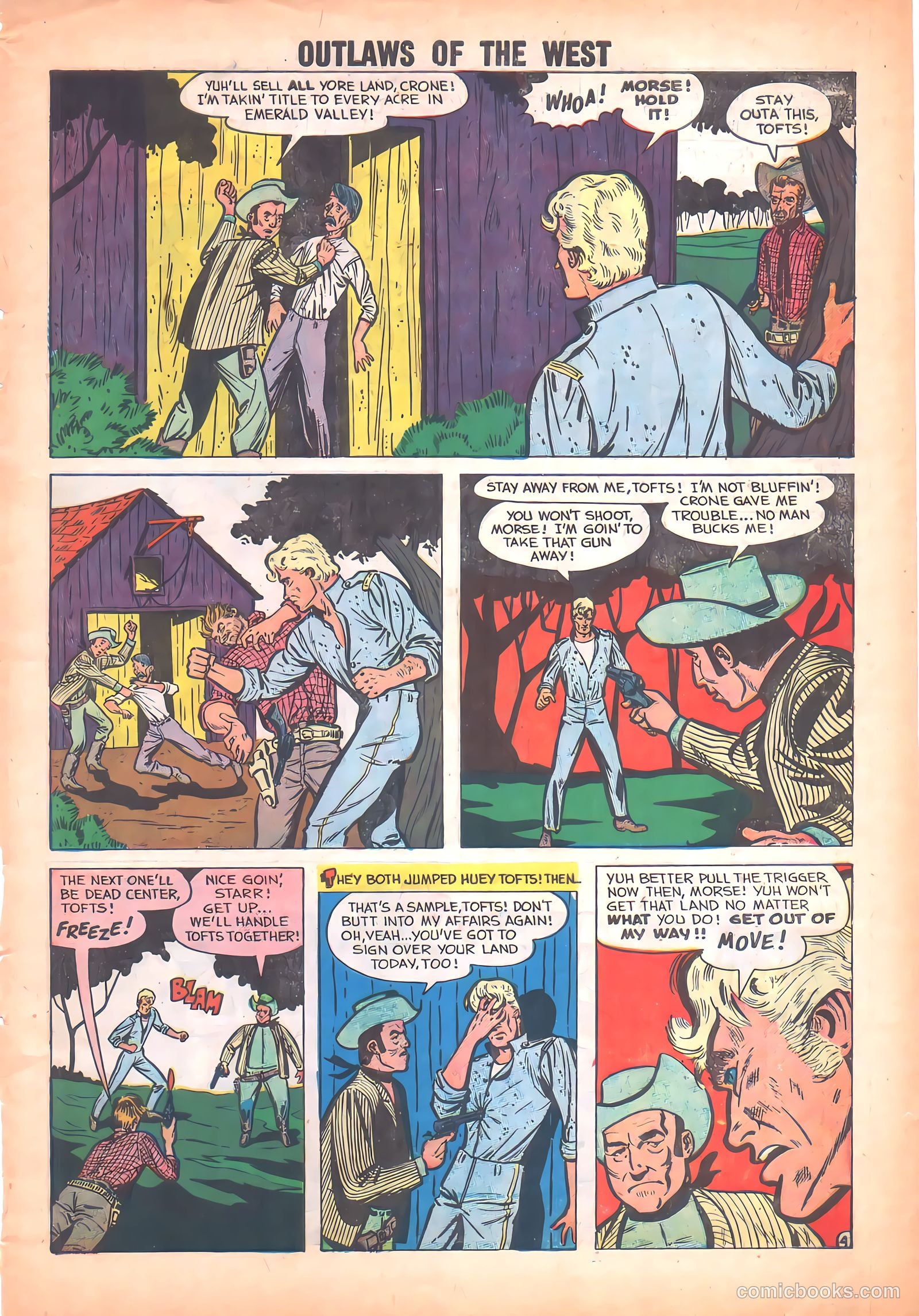 Outlaws of the West #21 (1959) — page 7 of 36