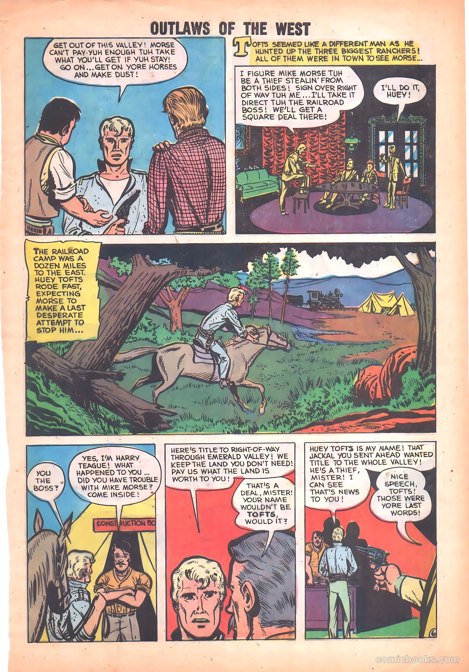 Outlaws of the West #21 (1959) — page 9 of 36