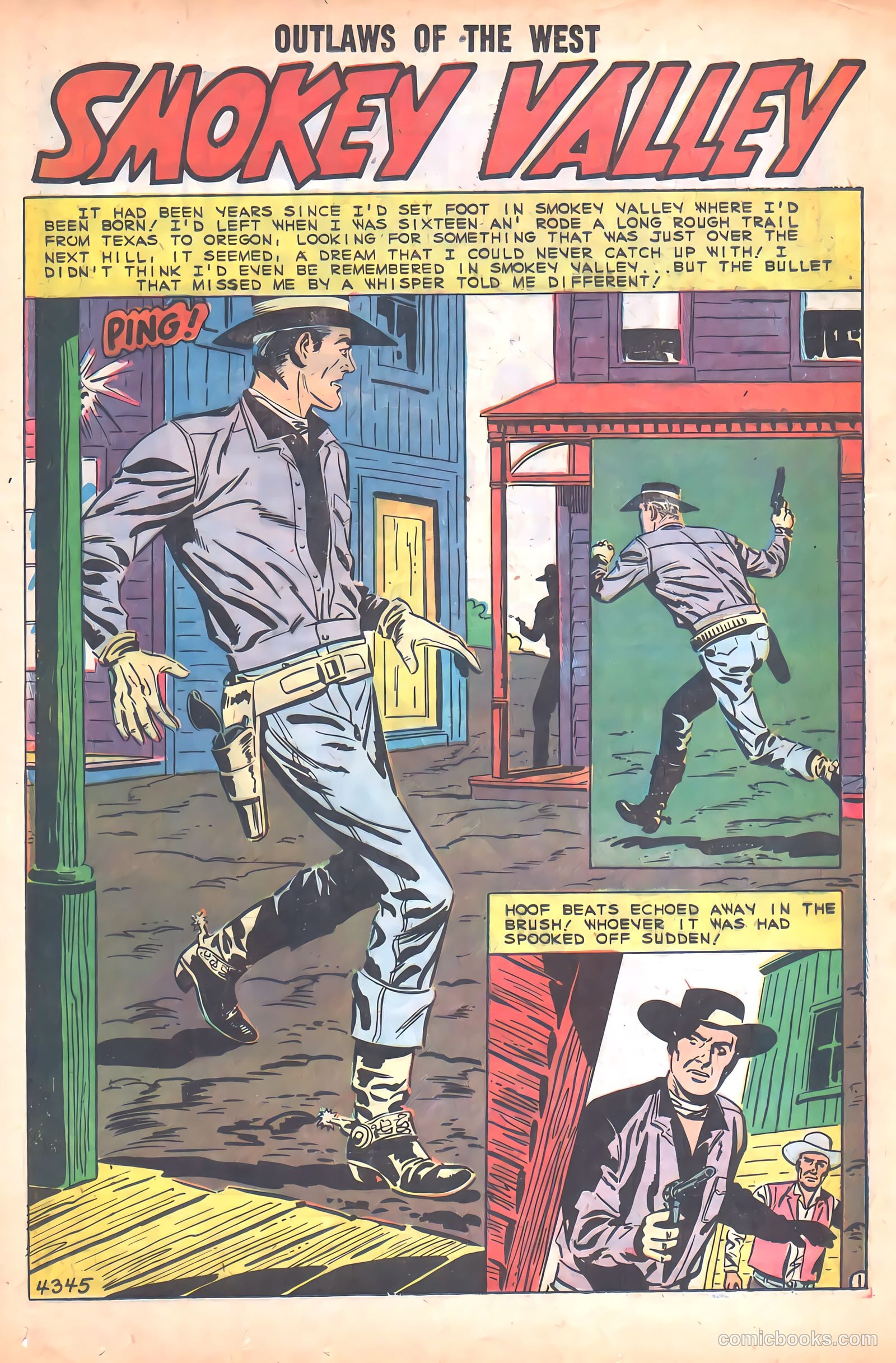 Outlaws of the West #21 (1959) — page 16 of 36