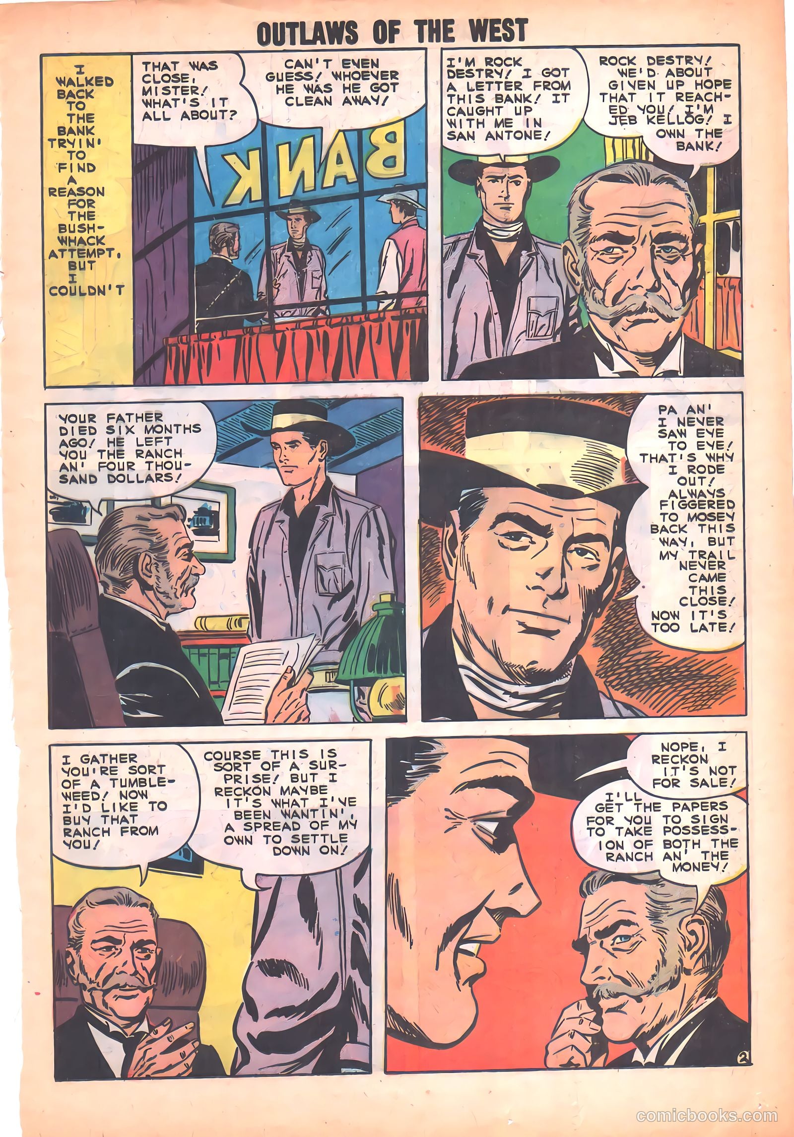 Outlaws of the West #21 (1959) — page 17 of 36