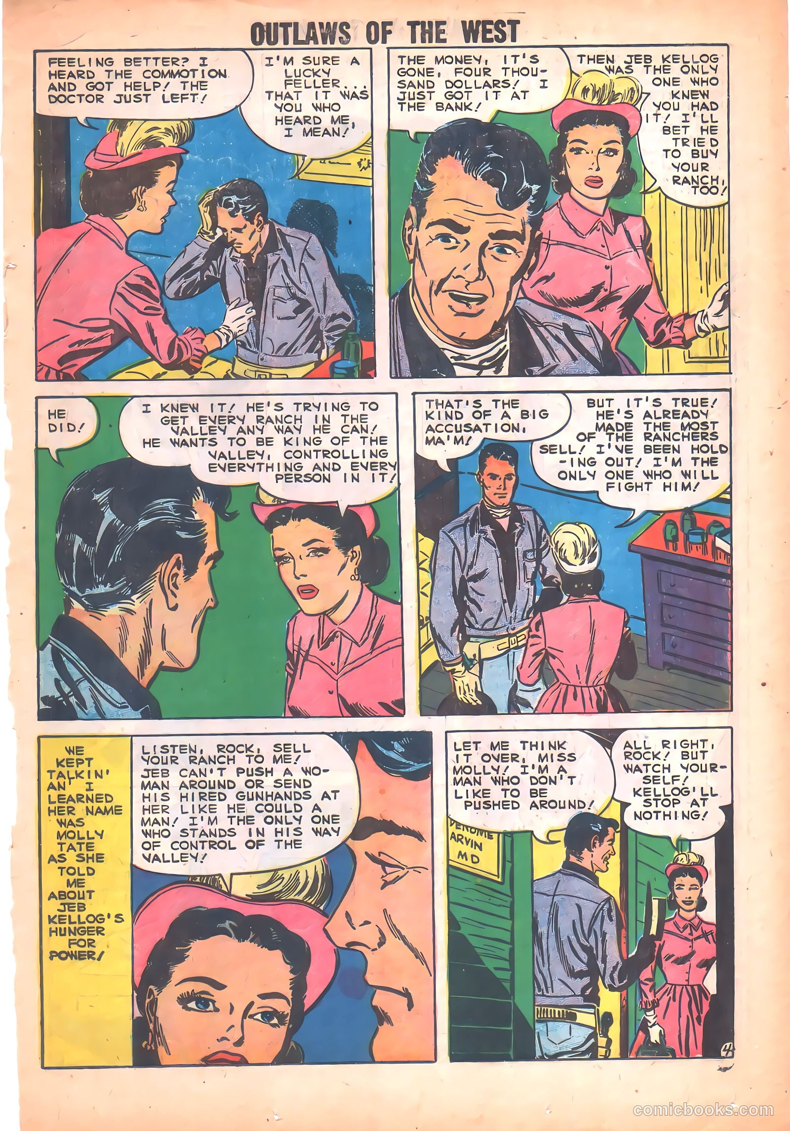 Outlaws of the West #21 (1959) — page 19 of 36