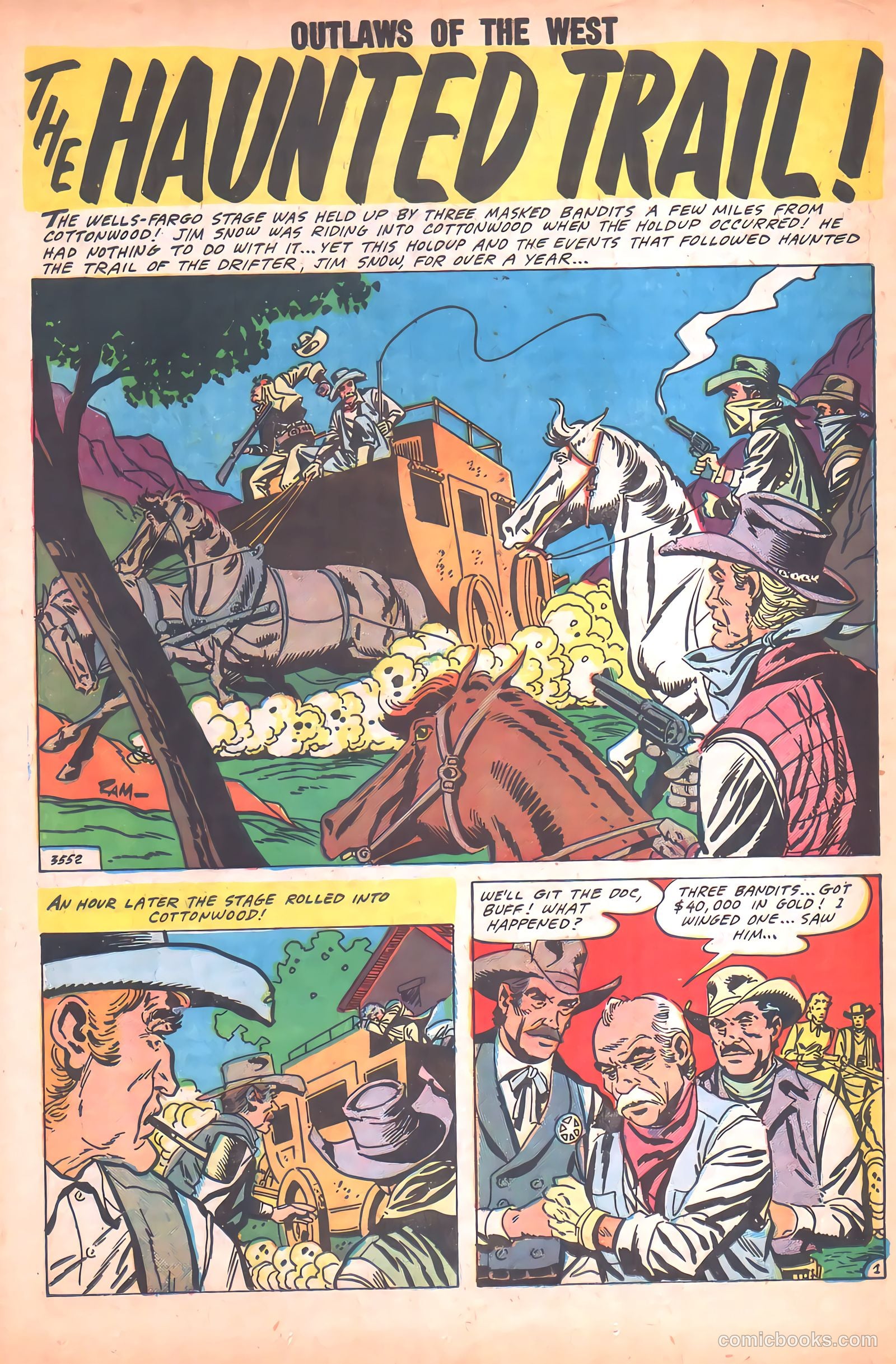 Outlaws of the West #21 (1959) — page 26 of 36