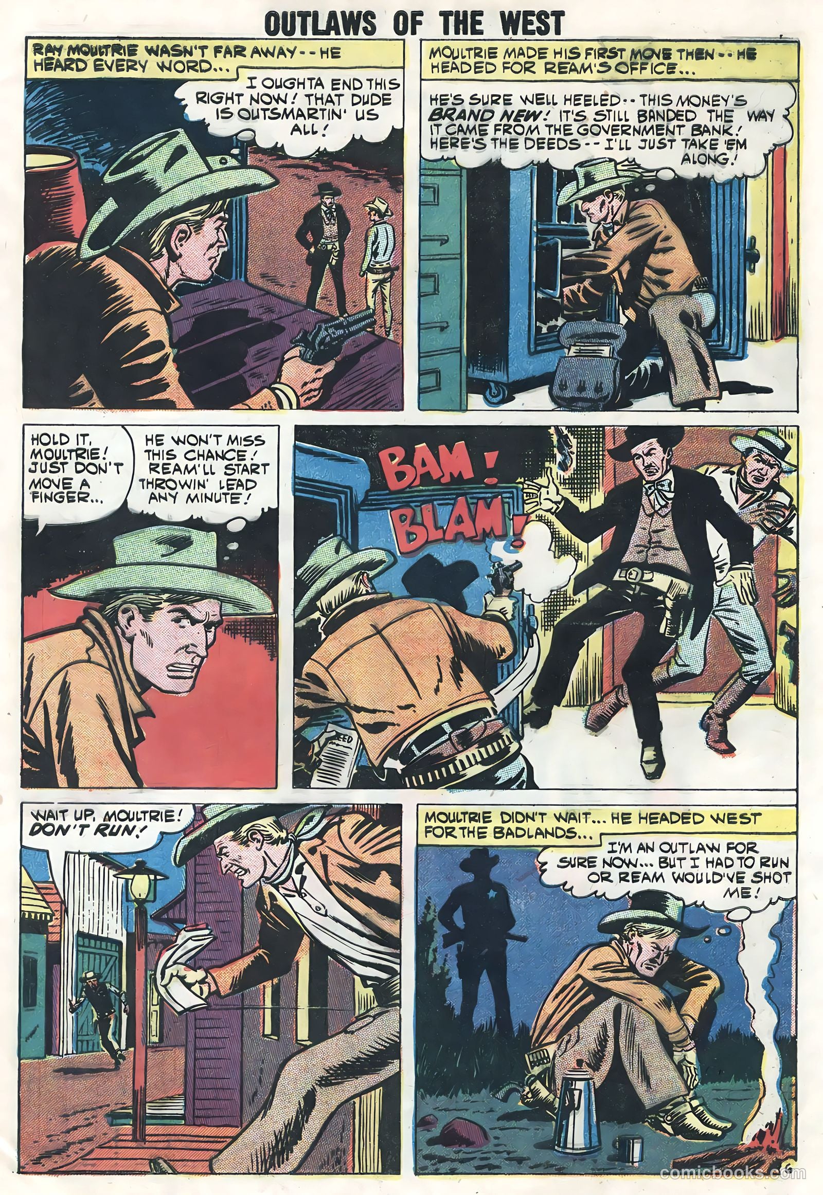 Outlaws of the West #22 (1959) — page 9 of 36