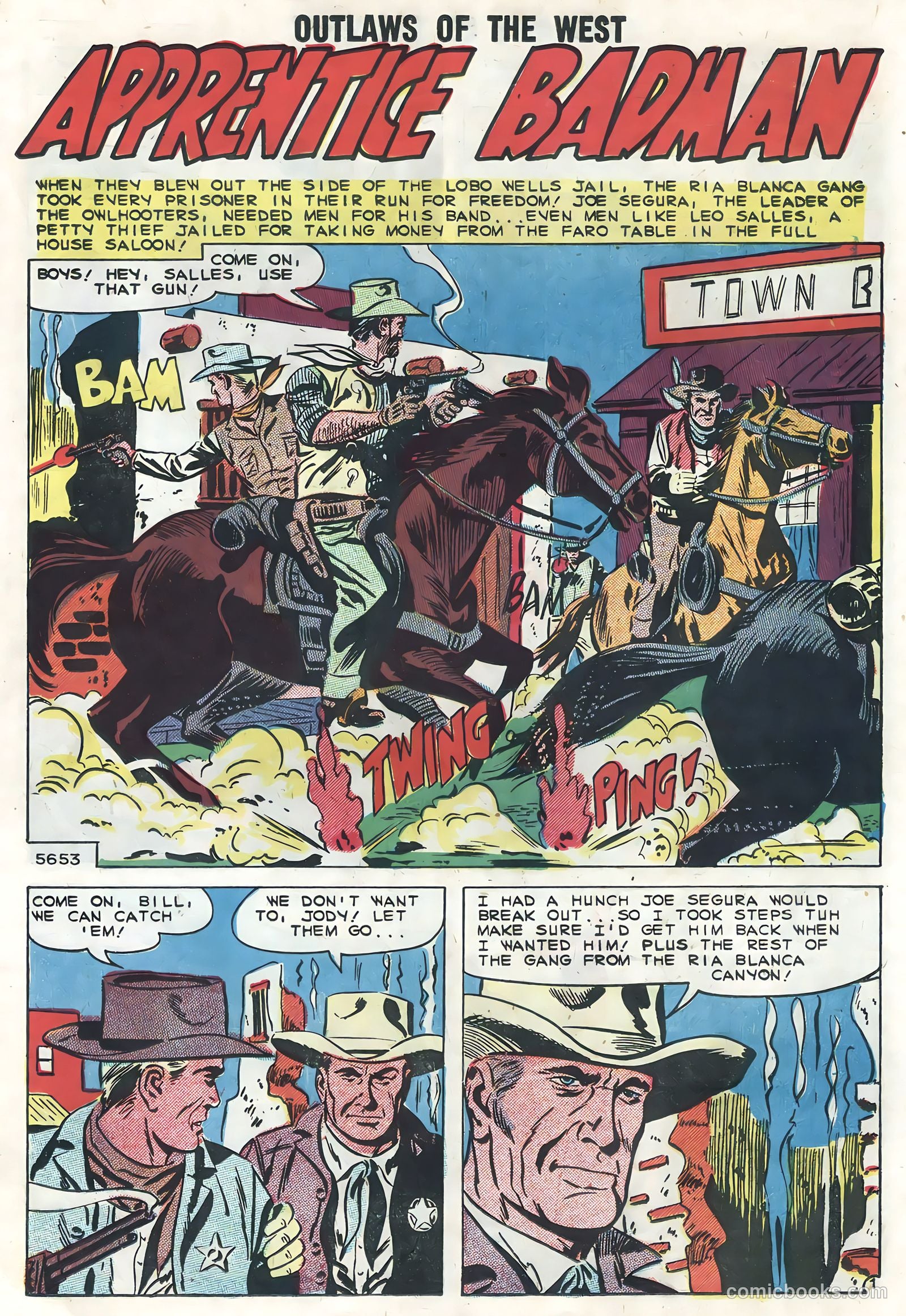 Outlaws of the West #22 (1959) — page 11 of 36